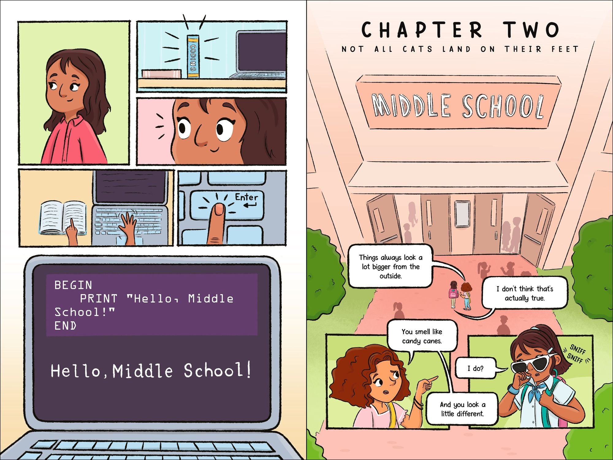 Sama Crushes the Code: A Graphic Novel