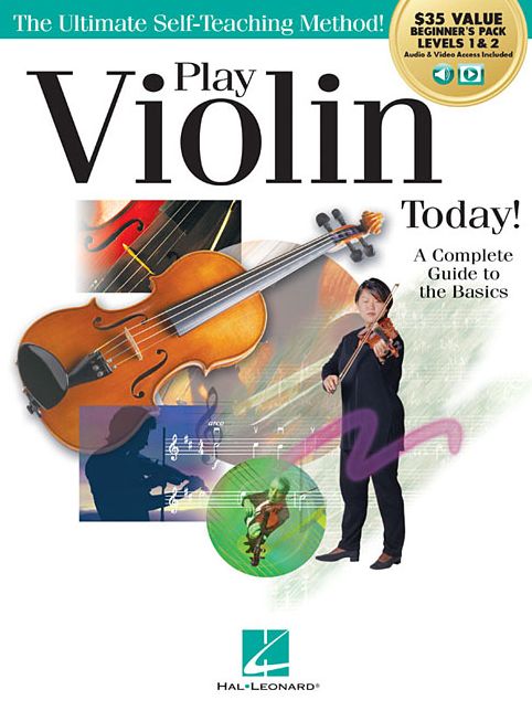 Play Violin Today! Beginner's Pack: Method Books for Levels 1 & 2 Plus Online Audio & Video Access