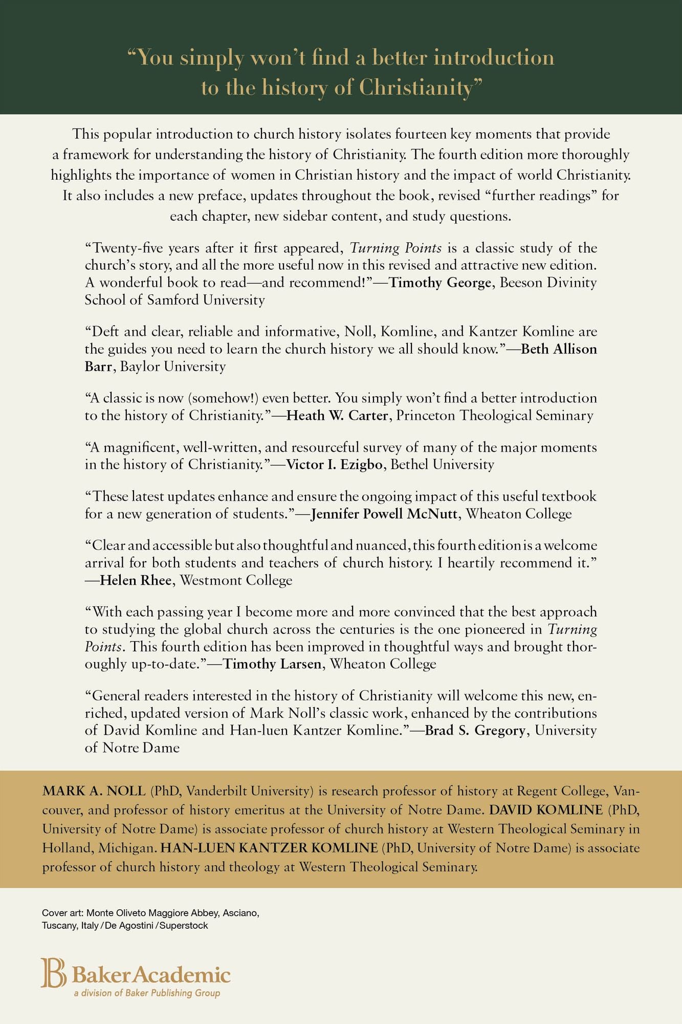 Turning Points: Decisive Moments in the History of Christianity
