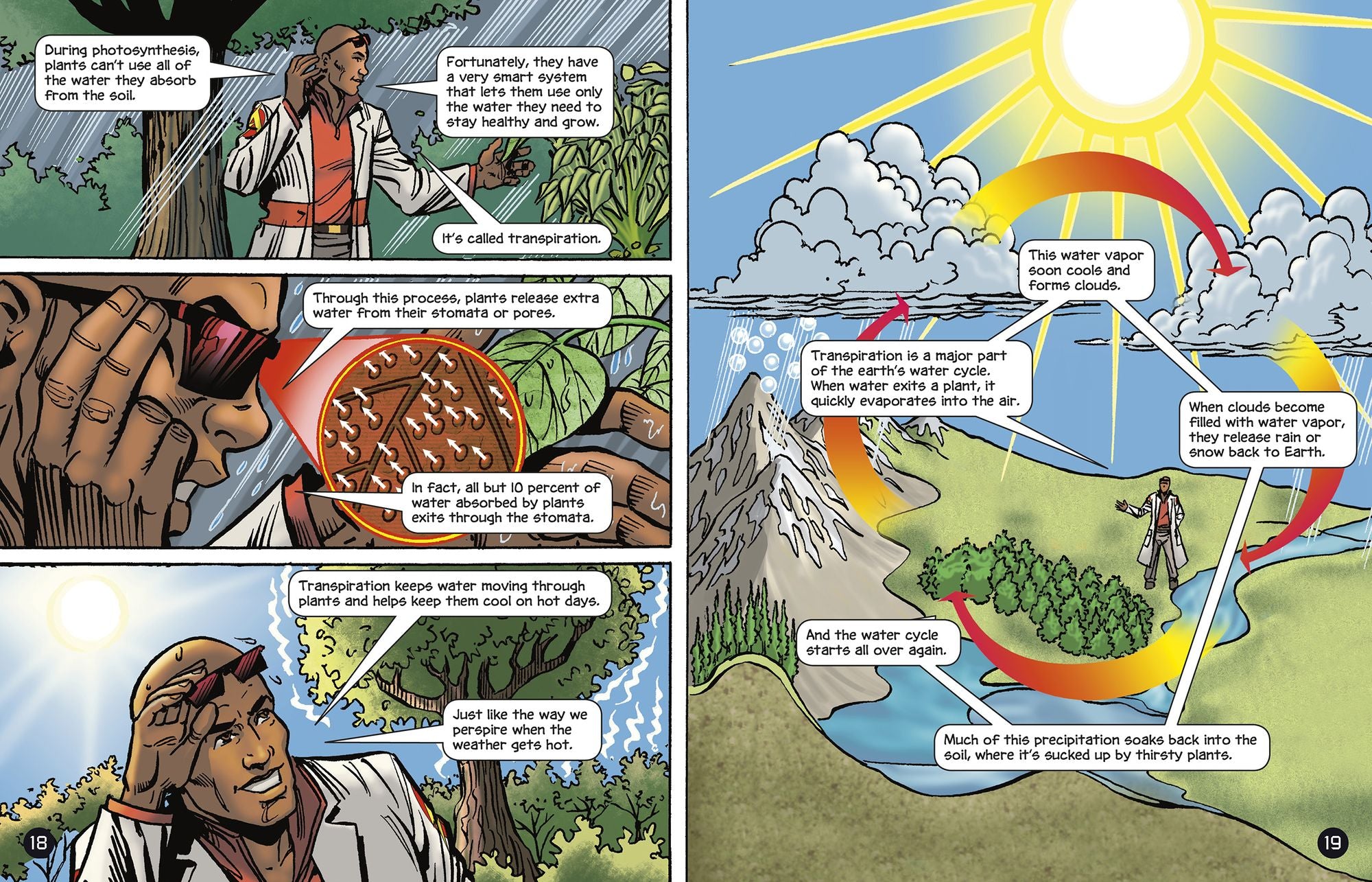 Understanding Photosynthesis with Max Axiom Super Scientist: 4D An Augmented Reading Science Experience