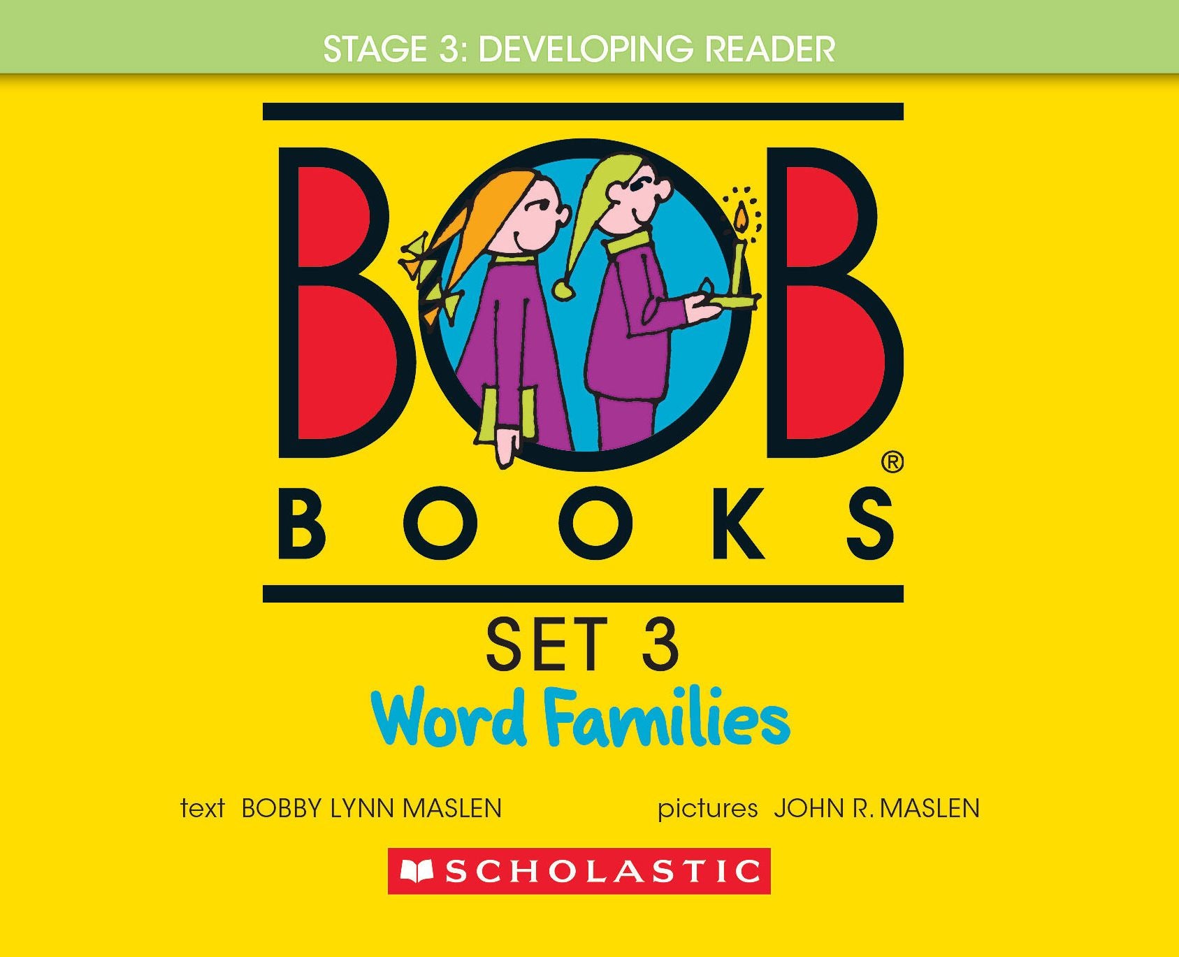 Bob Books - Word Families Hardcover Collection of 8 Stories Decodable Phonics Stories, Ages 4 and up, Kindergarten, First Grade (Stage 3: Developing Reader)