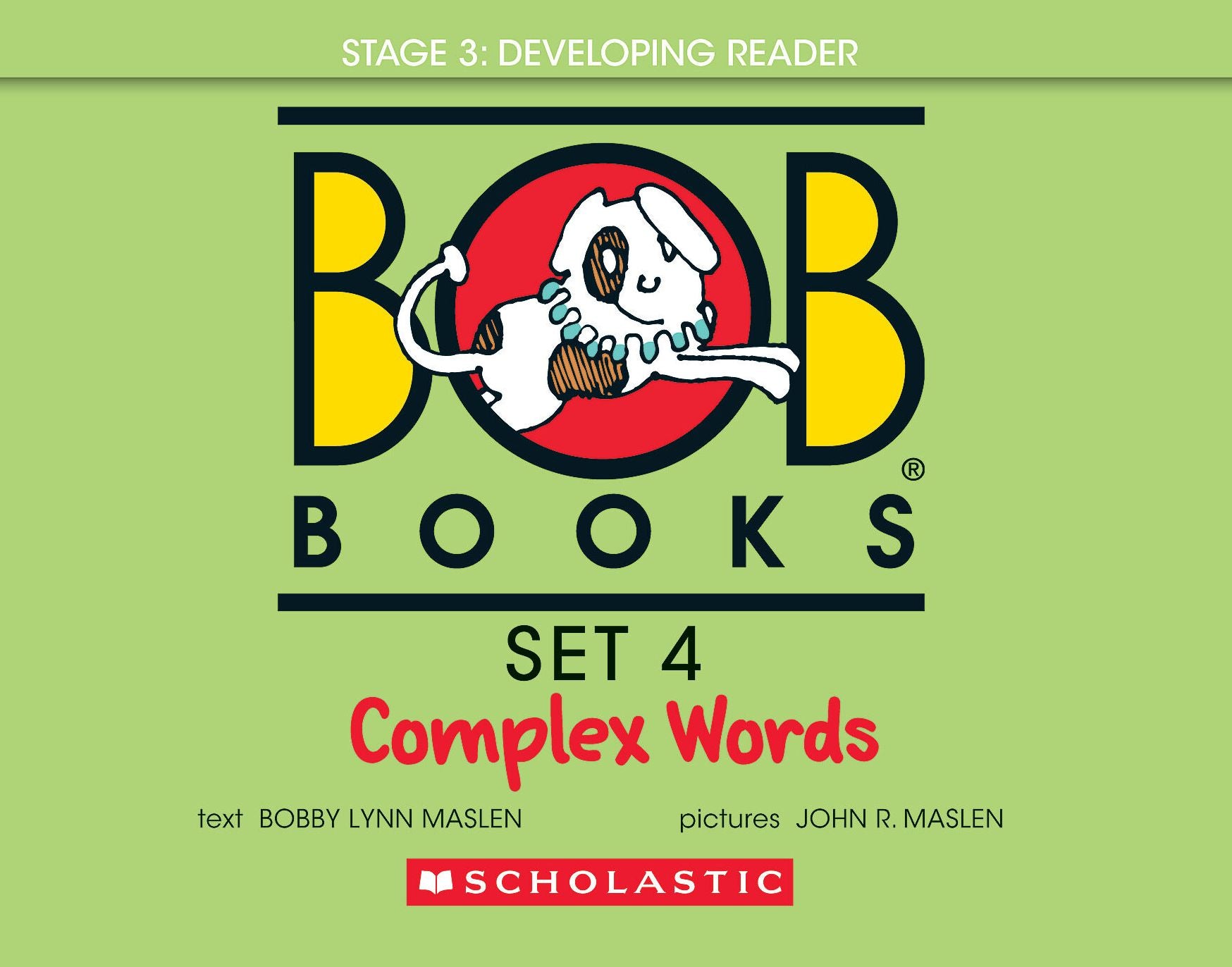 Bob Books - Complex Words Hardcover Collection of 8 Stories Decodable Phonics Stories, Ages 4 and up, Kindergarten, First Grade (Stage 3: Developing Reader)
