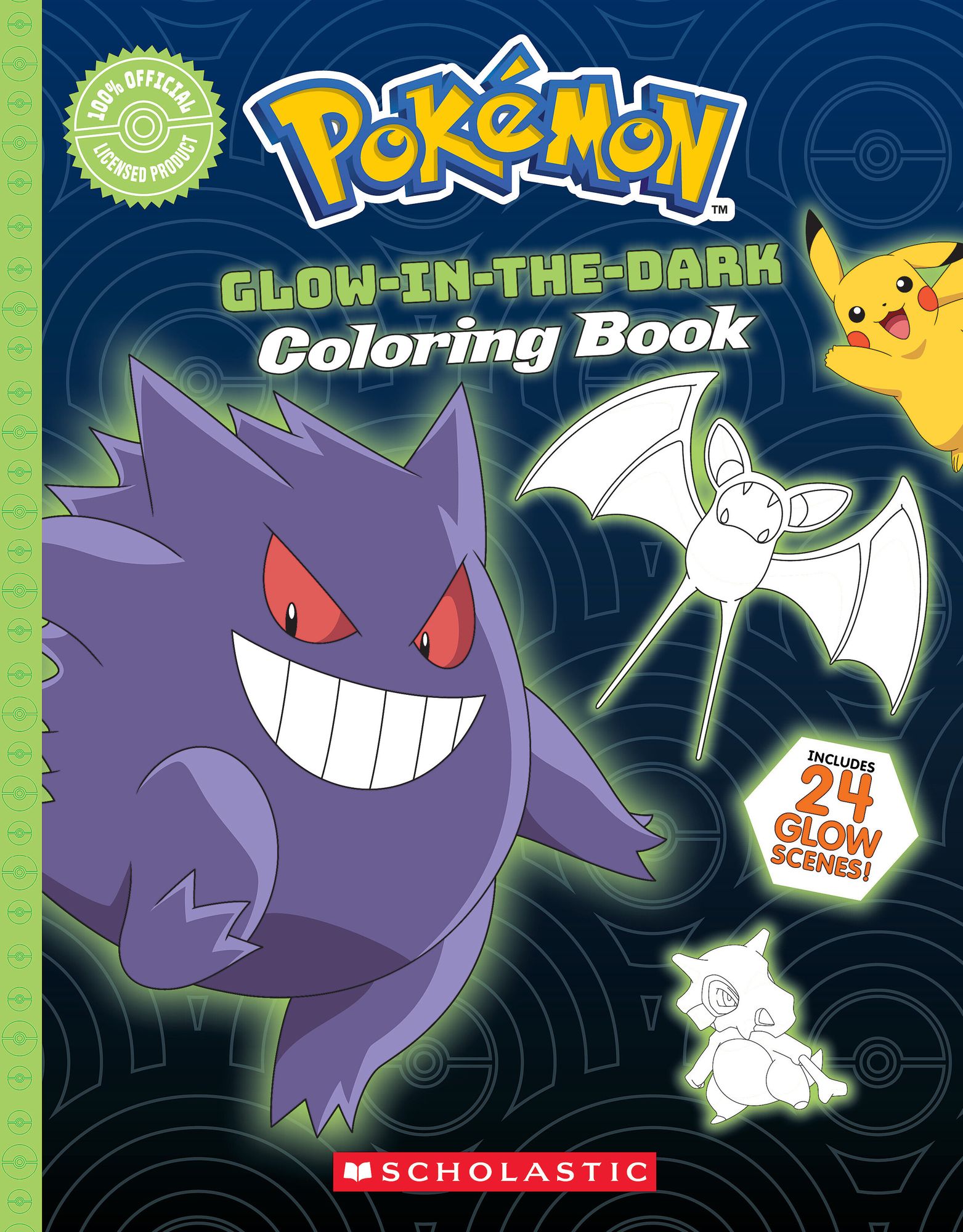 Pokémon Glow-in-the-Dark Coloring Book