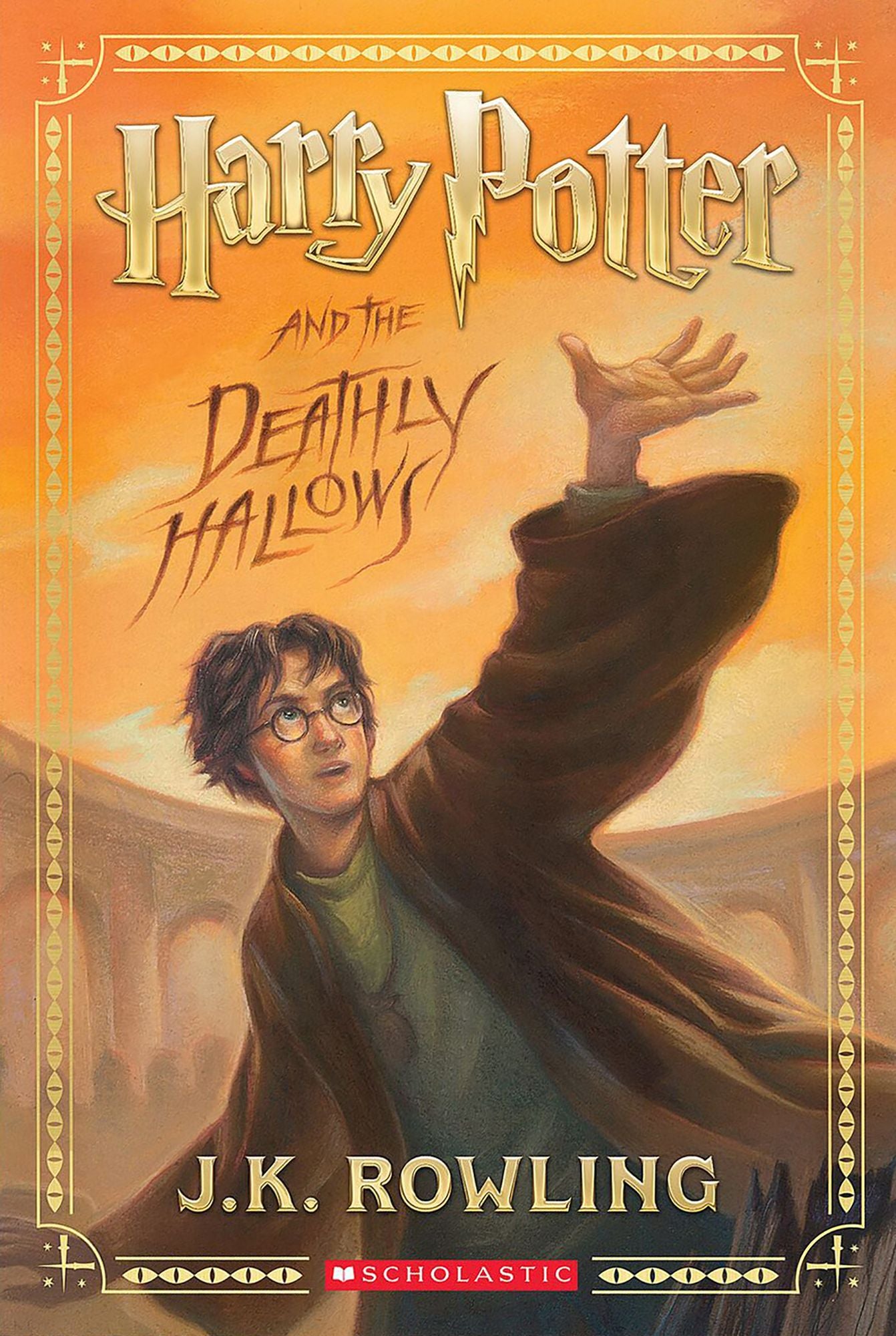 Harry Potter and the Deathly Hallows (Stenciled Edges) (Harry Potter, Book 7)