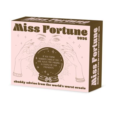 2026 Miss Fortune Daily Box Desktop Calendar
