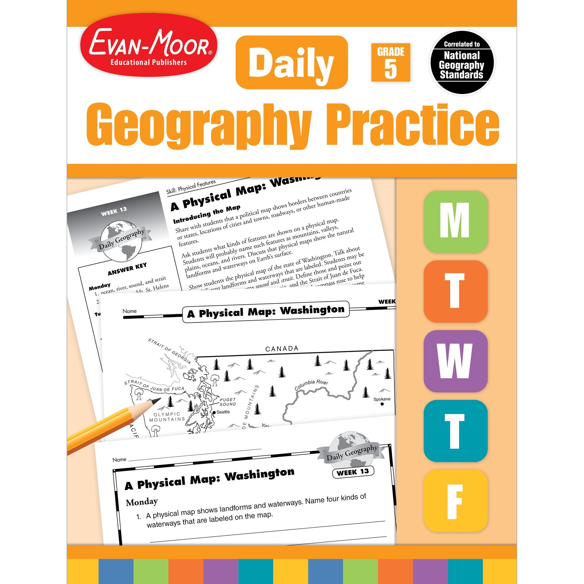 Daily Geography Practice Grade 5 Te