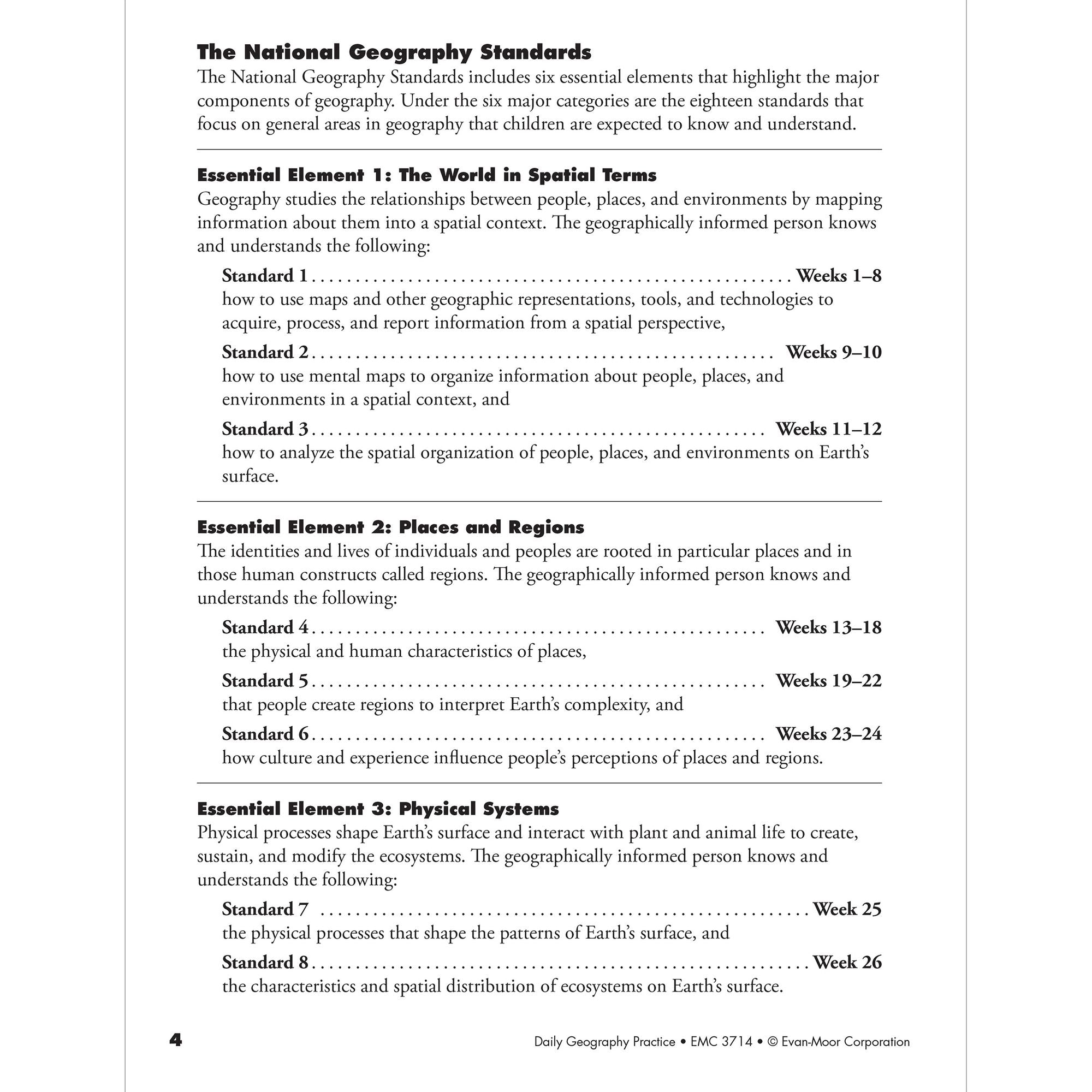 Daily Geography Practice Grade 5 Te