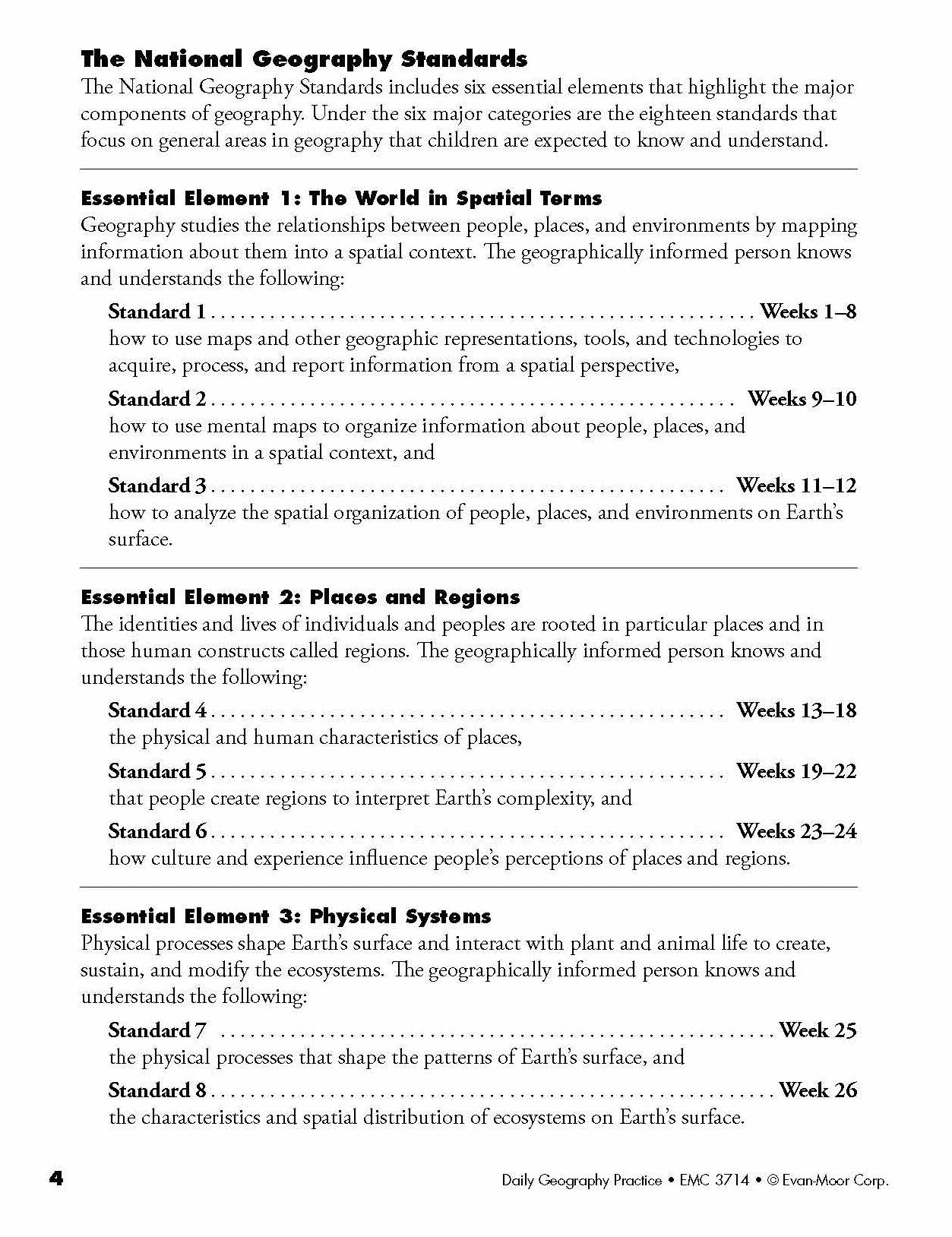 Daily Geography Practice Grade 5 Te