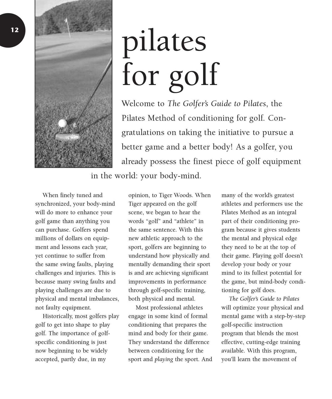The Golfer's Guide to Pilates: Step-by-Step Exercises to Strengthen Your Game