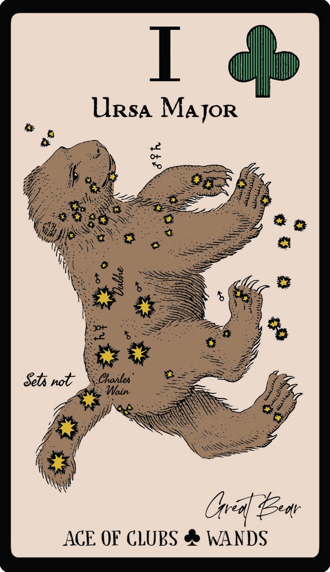 Starlore Arcana: Constellations for Tarot, Astrology, and Cartomancy (56 Full-Color Cards and 128-Page Guidebook)
