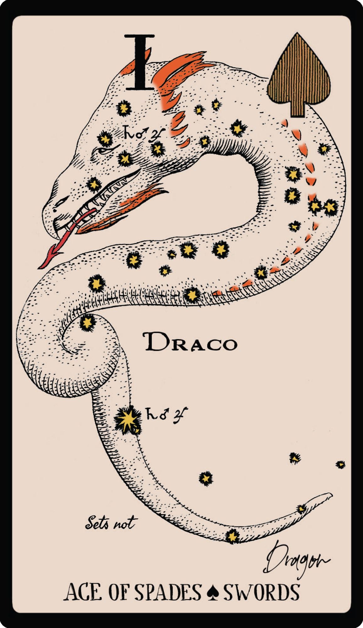 Starlore Arcana: Constellations for Tarot, Astrology, and Cartomancy (56 Full-Color Cards and 128-Page Guidebook)
