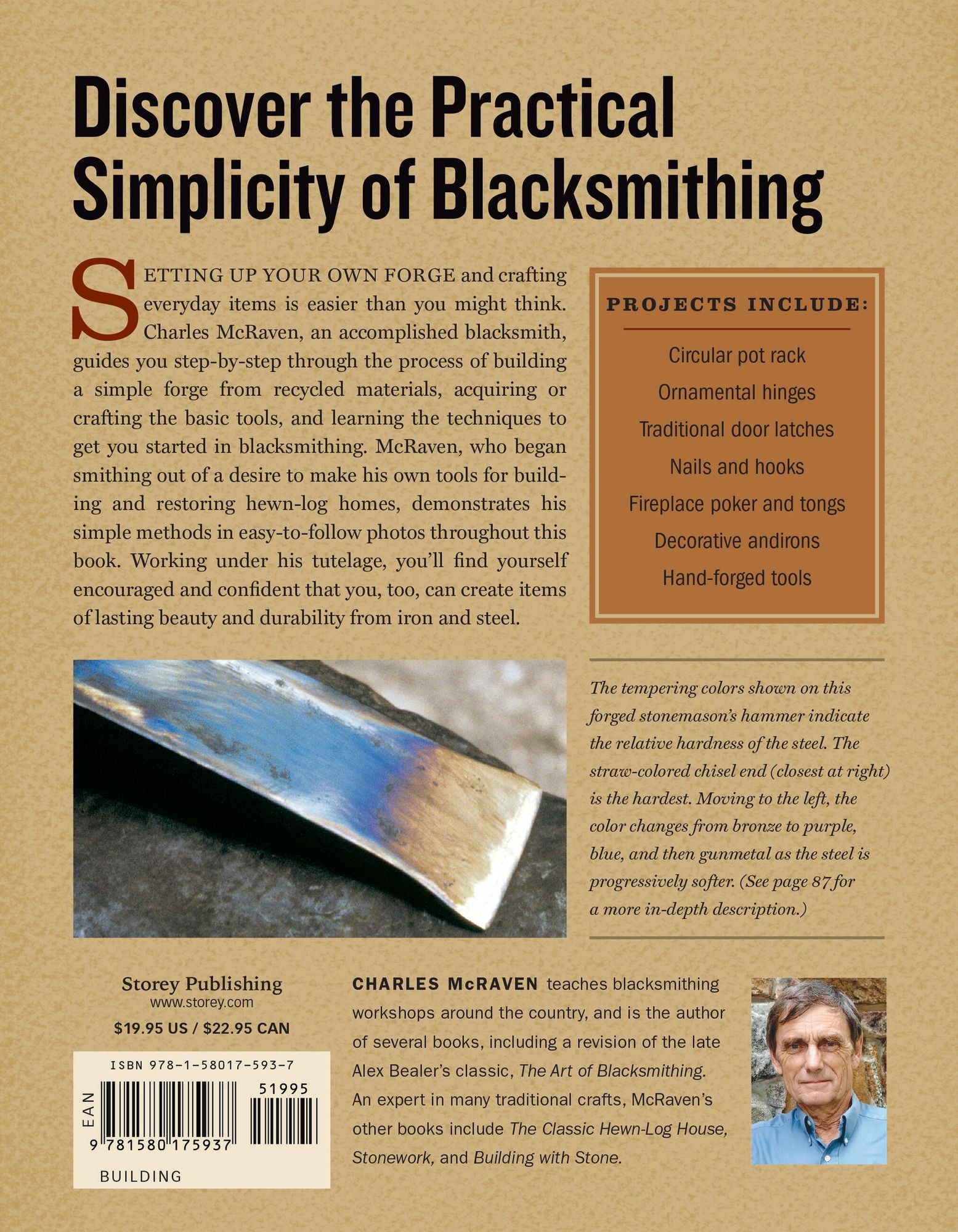 The Blacksmith's Craft: A Primer of Tools & Methods