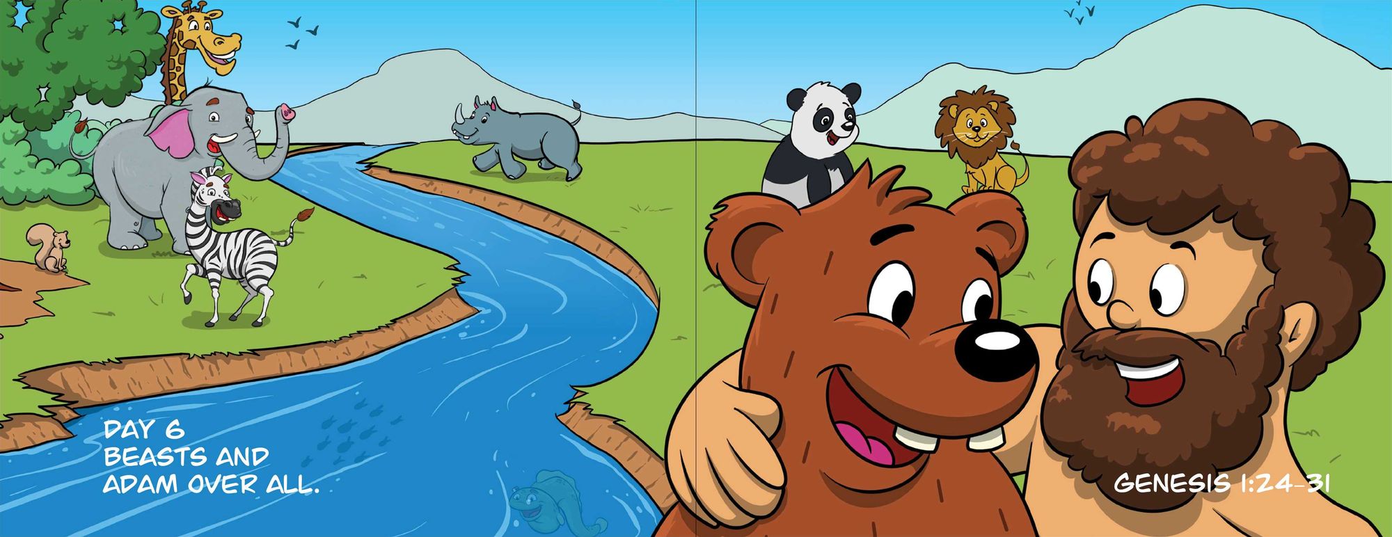 The Days of Creation by Heart: Teaching Children How God Made the World