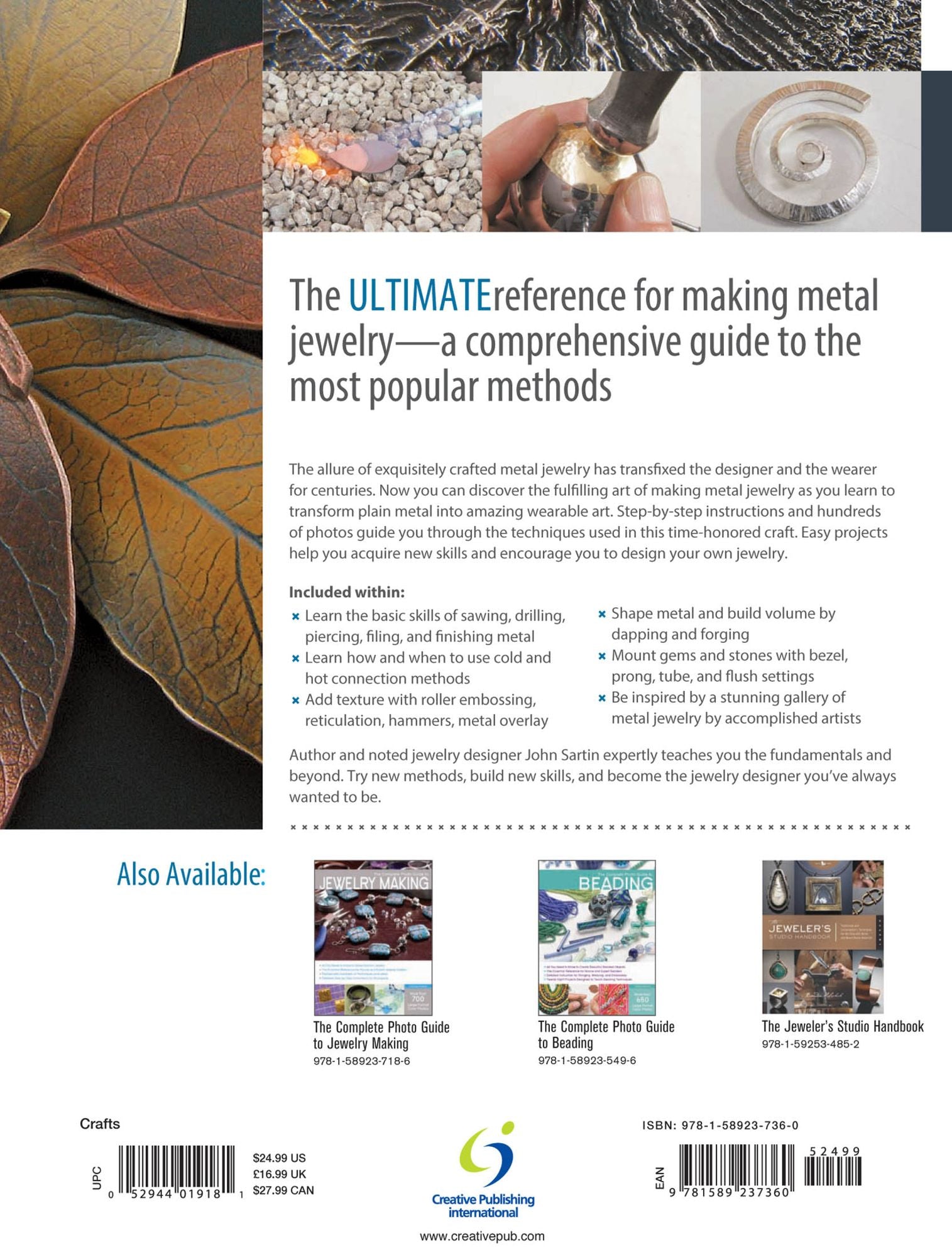 The Complete Photo Guide to Making Metal Jewelry
