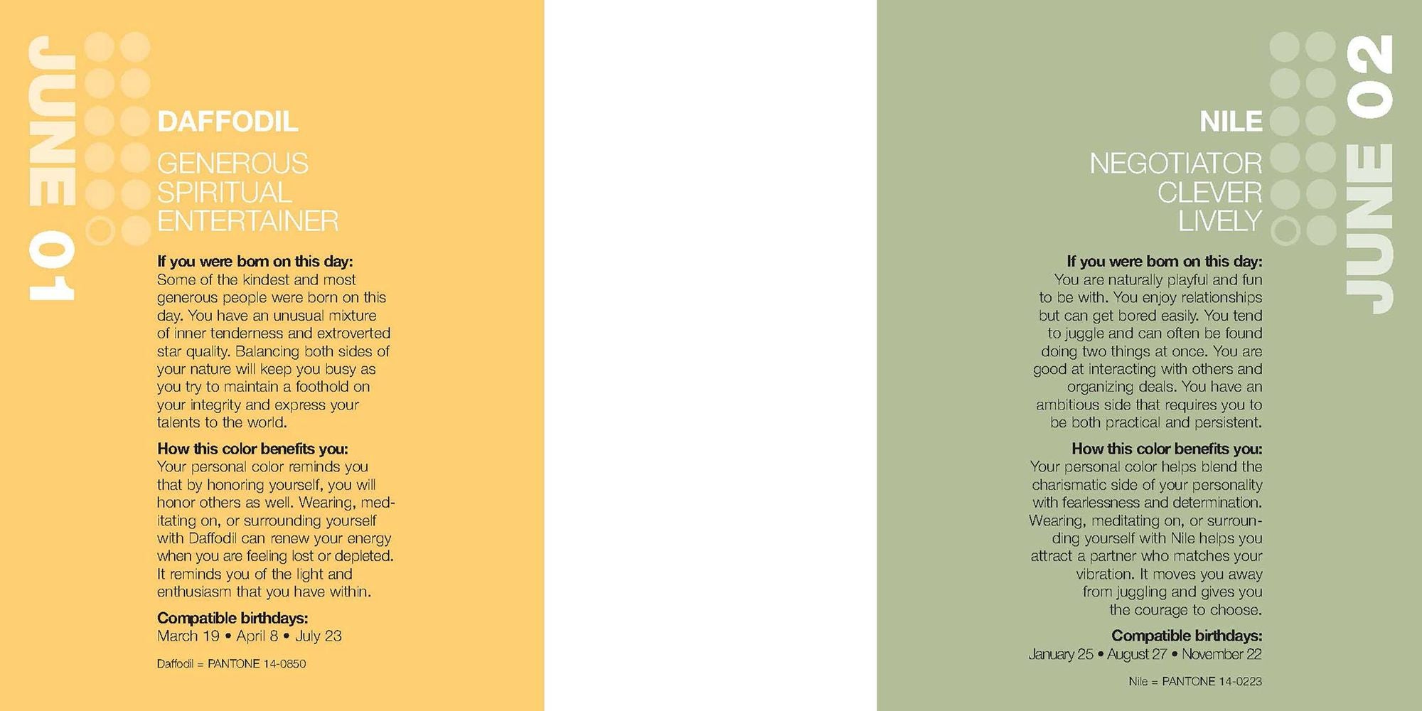Colorstrology: What Your Birthday Color Says about You