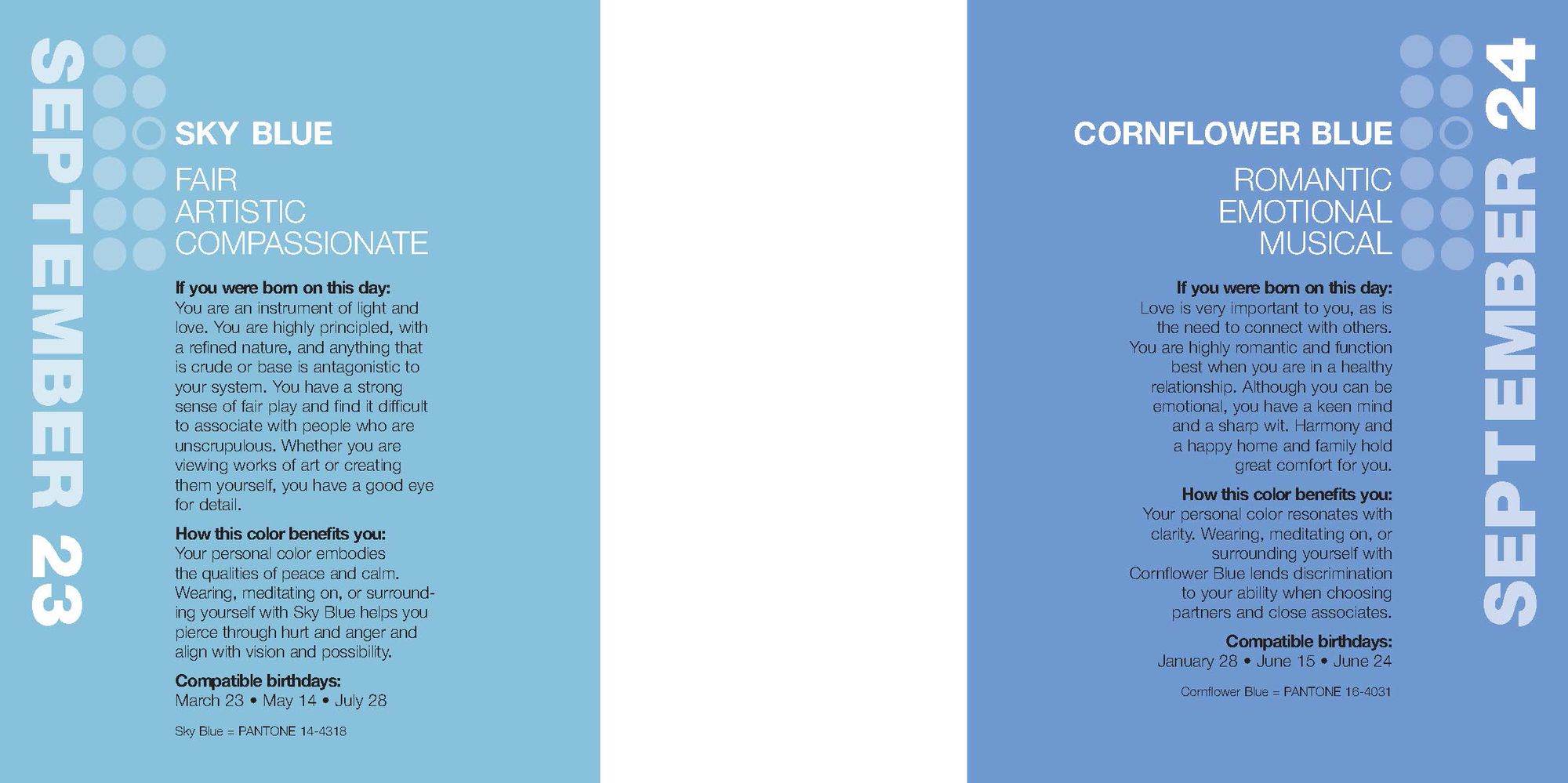 Colorstrology: What Your Birthday Color Says about You