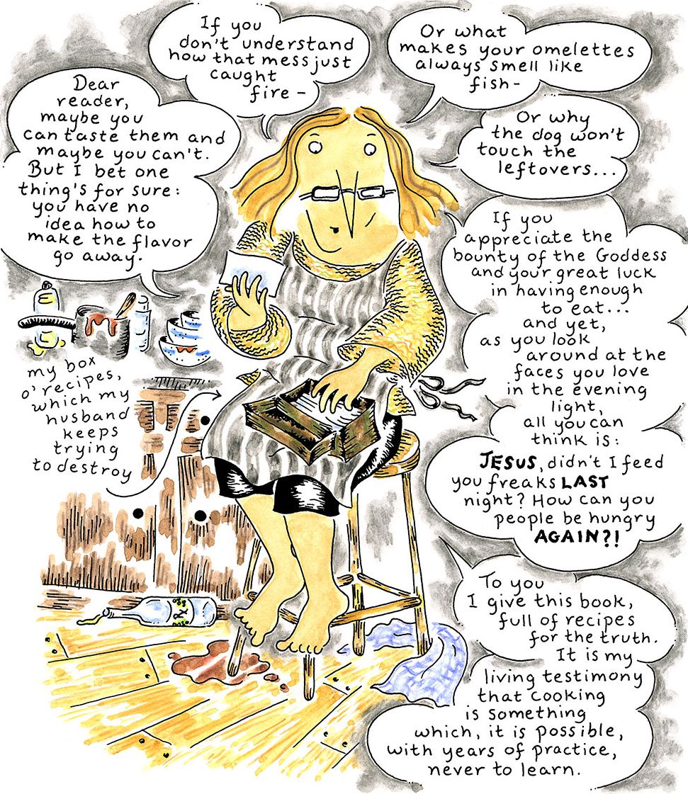 Where There's Smoke, There's Dinner: Confessions of a Cartoonist Cook