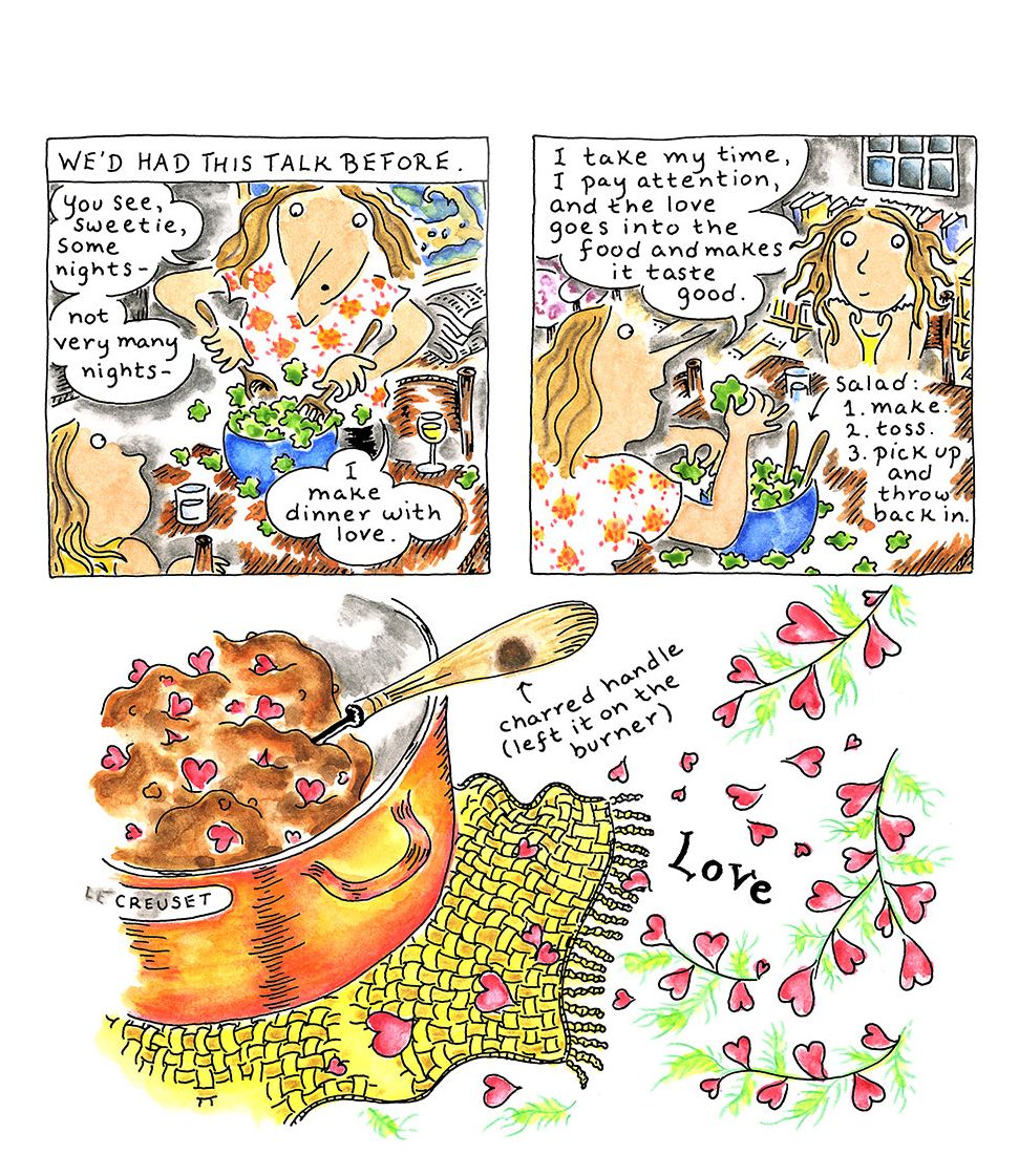 Where There's Smoke, There's Dinner: Confessions of a Cartoonist Cook