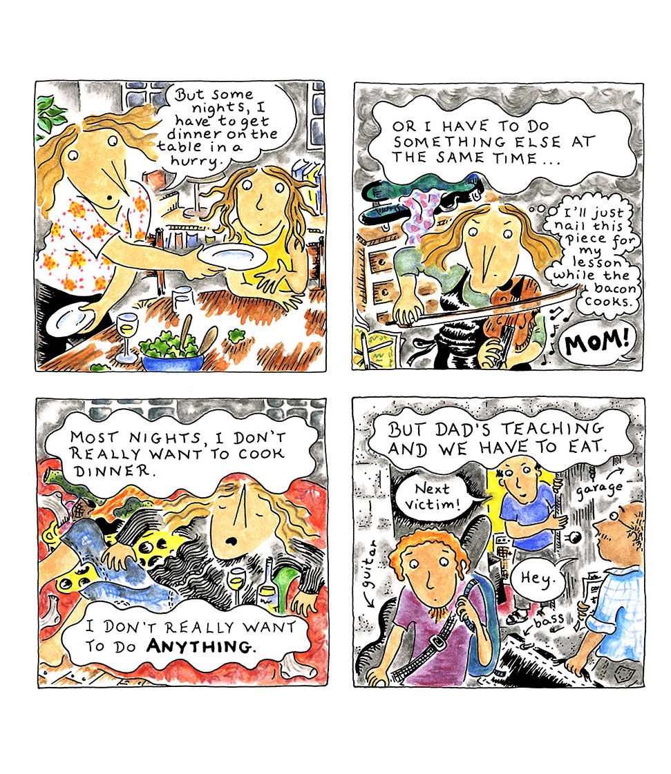 Where There's Smoke, There's Dinner: Confessions of a Cartoonist Cook