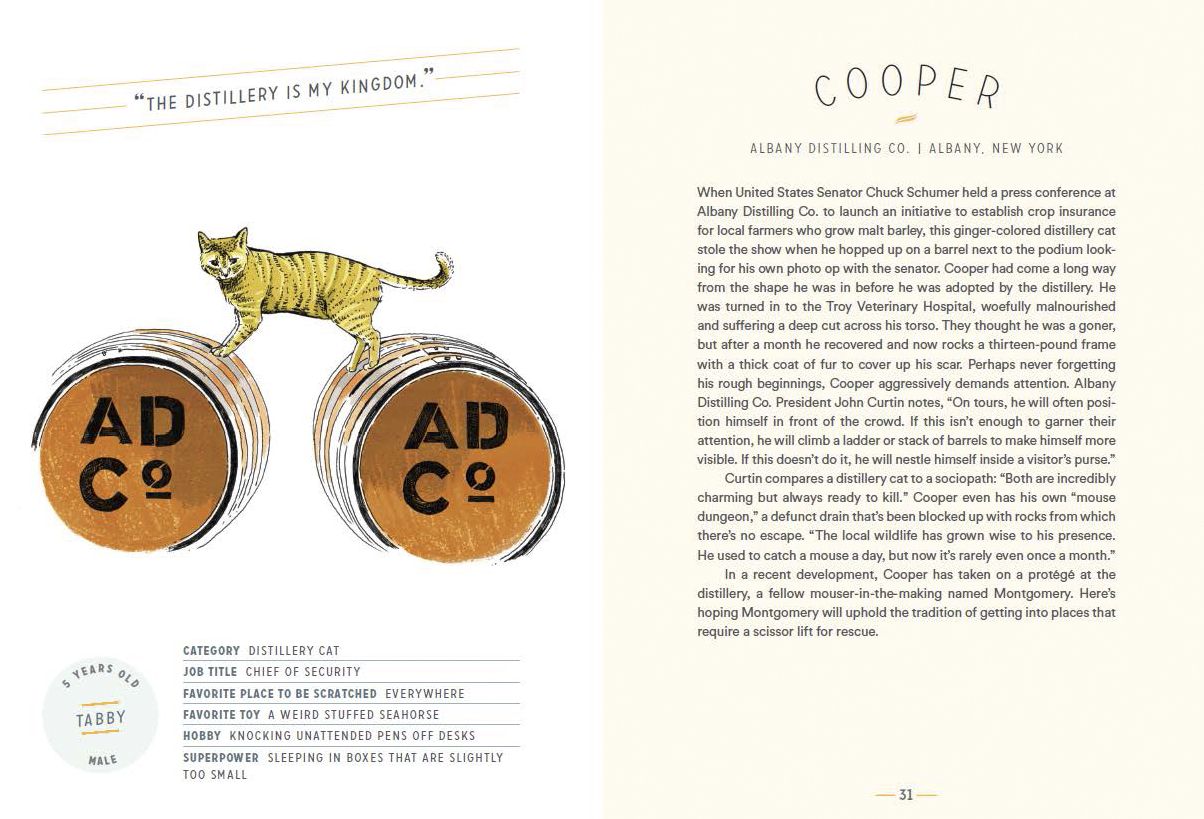 Distillery Cats: Profiles in Courage of the World's Most Spirited Mousers