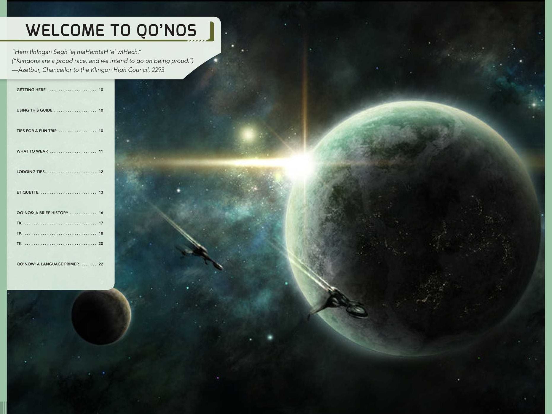 Hidden Universe Travel Guides: Star Trek: The Klingon Empire