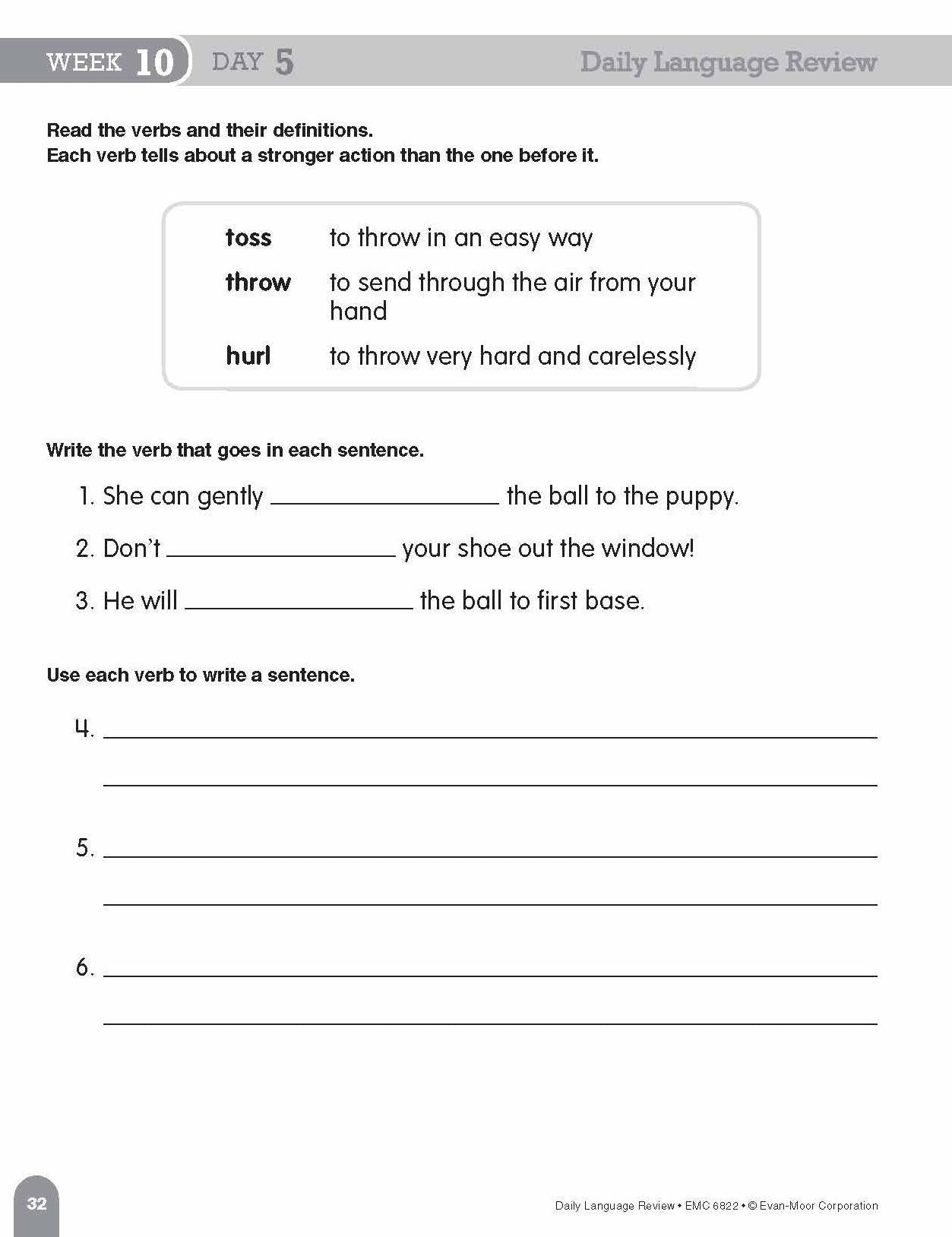 Daily Language Review Grade 2 Sb