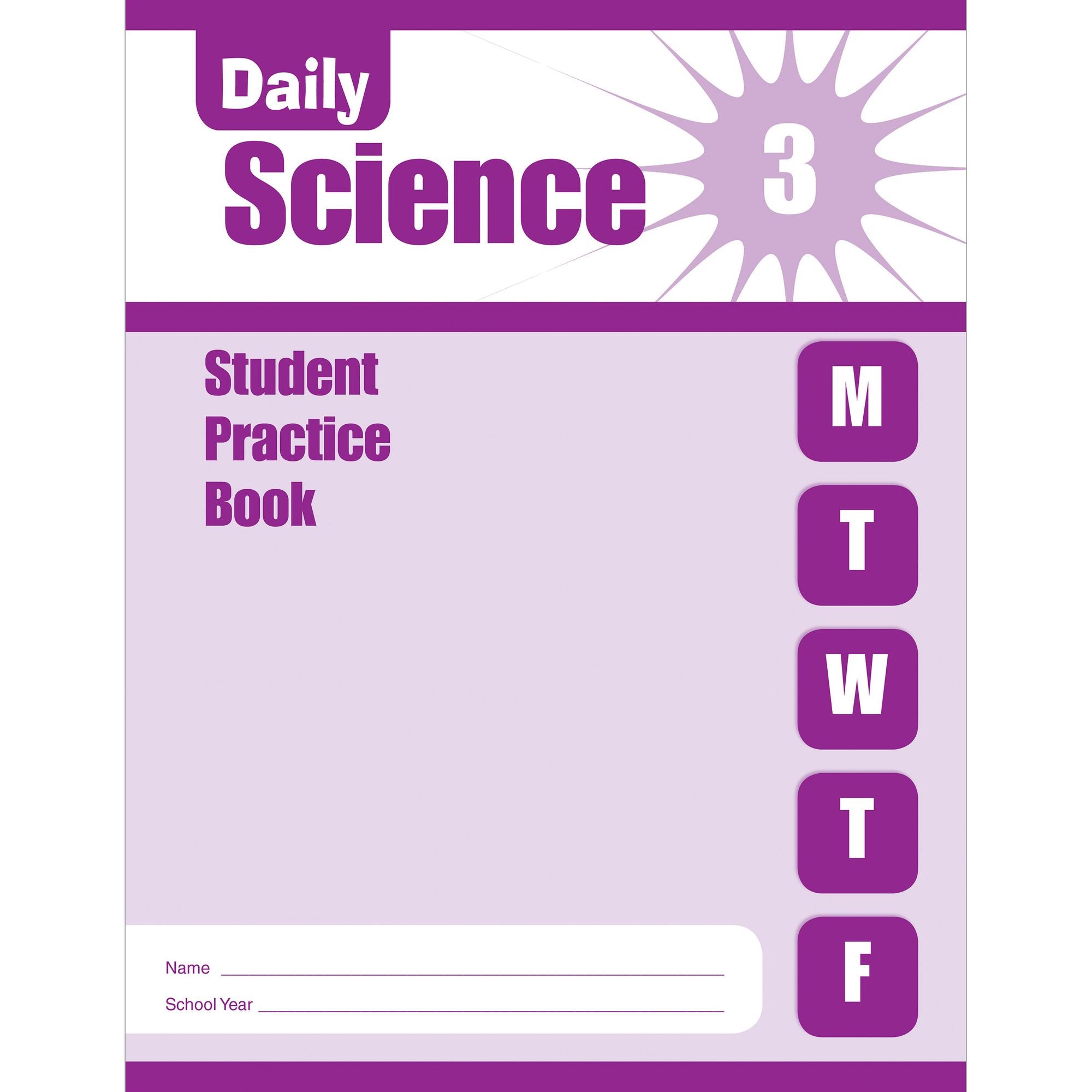 Daily Science, Grade 3 Student Edition Workbook