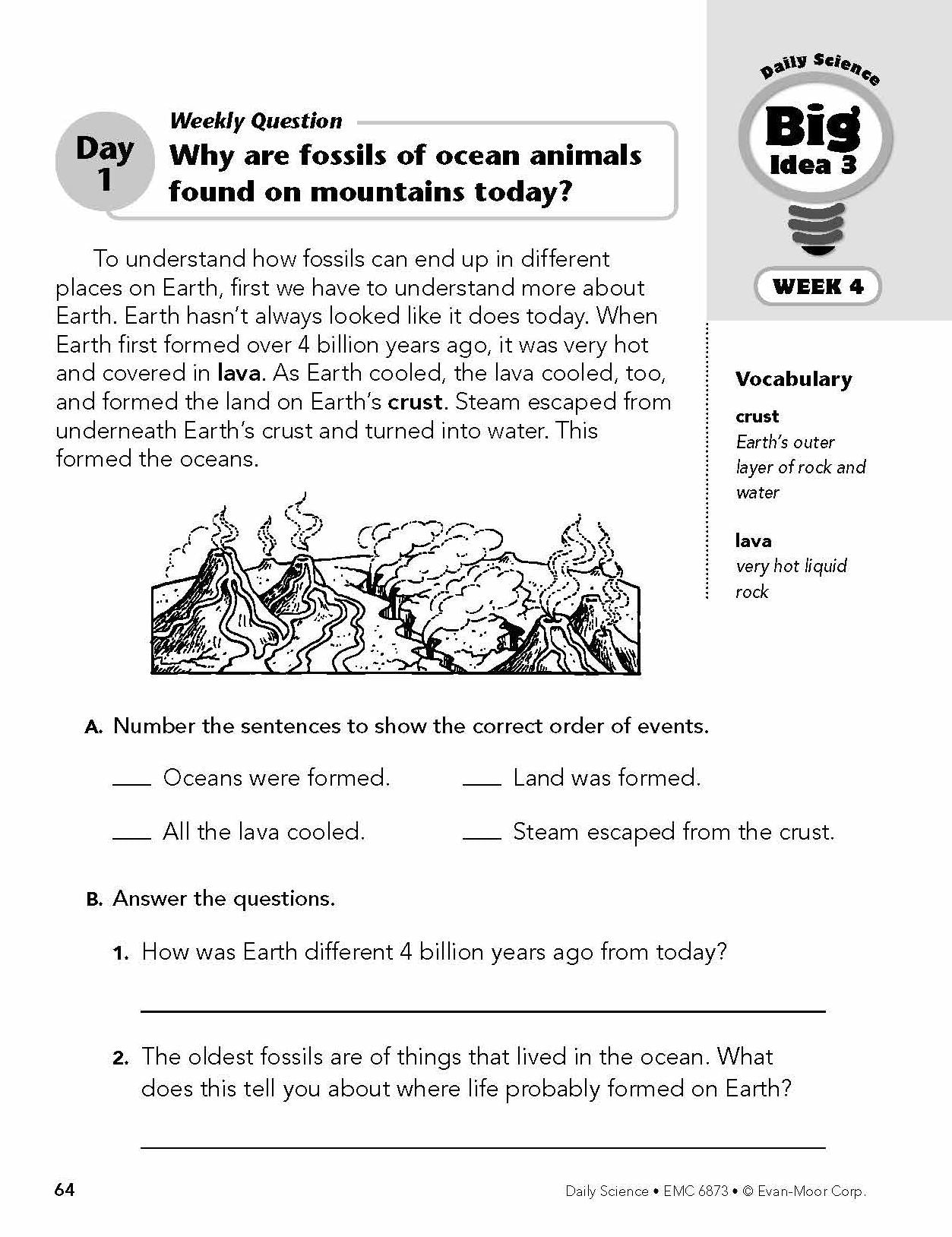 Daily Science, Grade 3 Student Edition Workbook