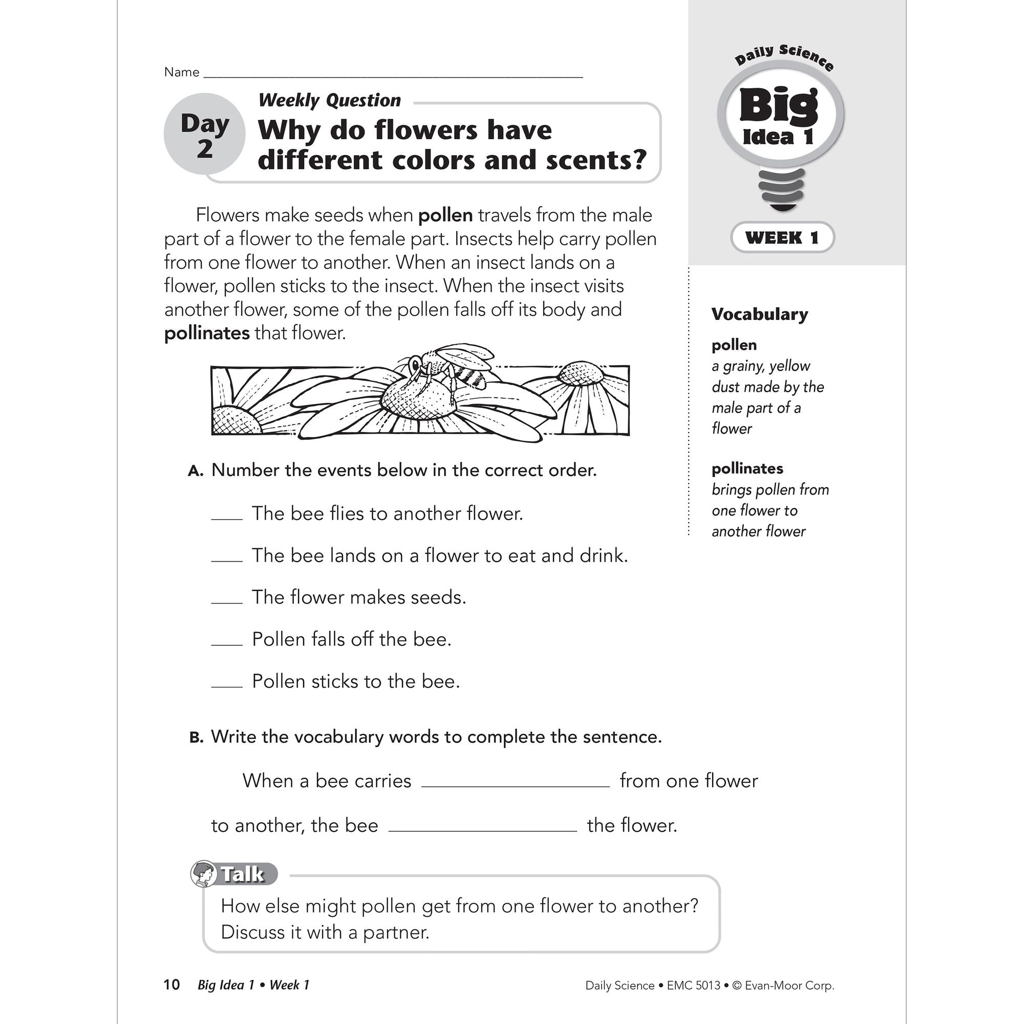 Daily Science, Grade 3 Student Edition Workbook