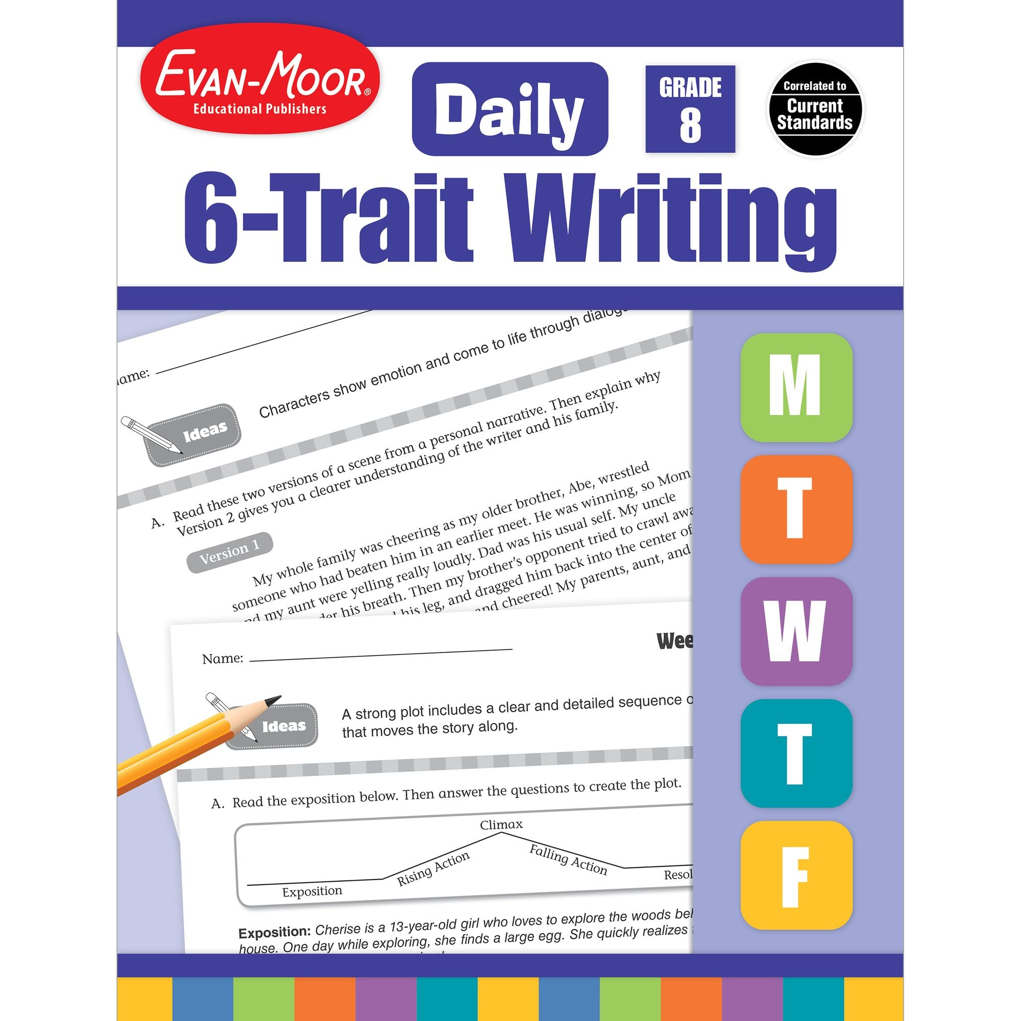 Daily 6-Trait Writing Grade 8 Te