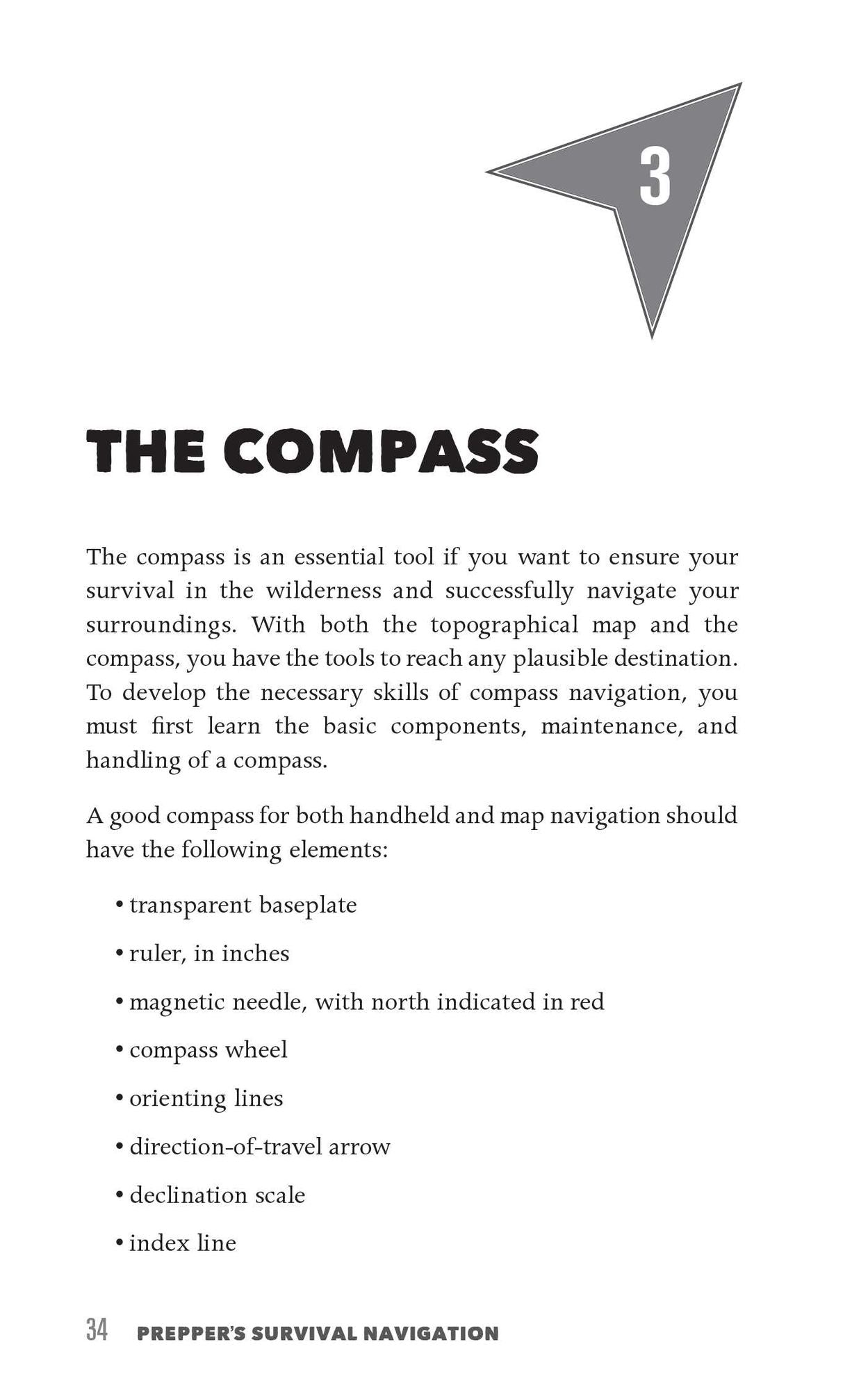 Prepper's Survival Navigation: Find Your Way with Map and Compass as well as Stars, Mountains, Rivers and other Wilderness Signs
