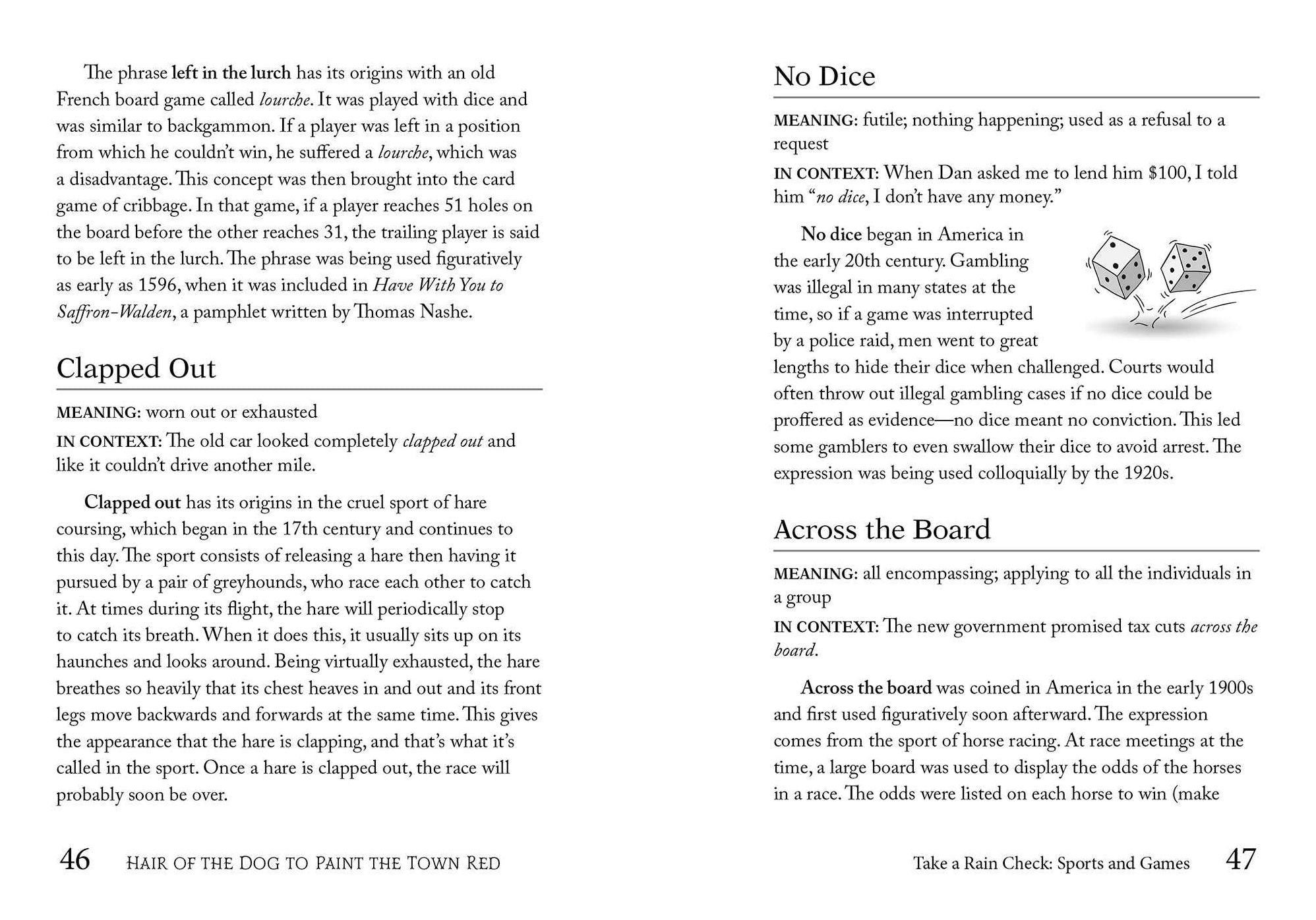 Hair of the Dog to Paint the Town Red: The Curious Origins of Everyday Sayings and Fun Phrases
