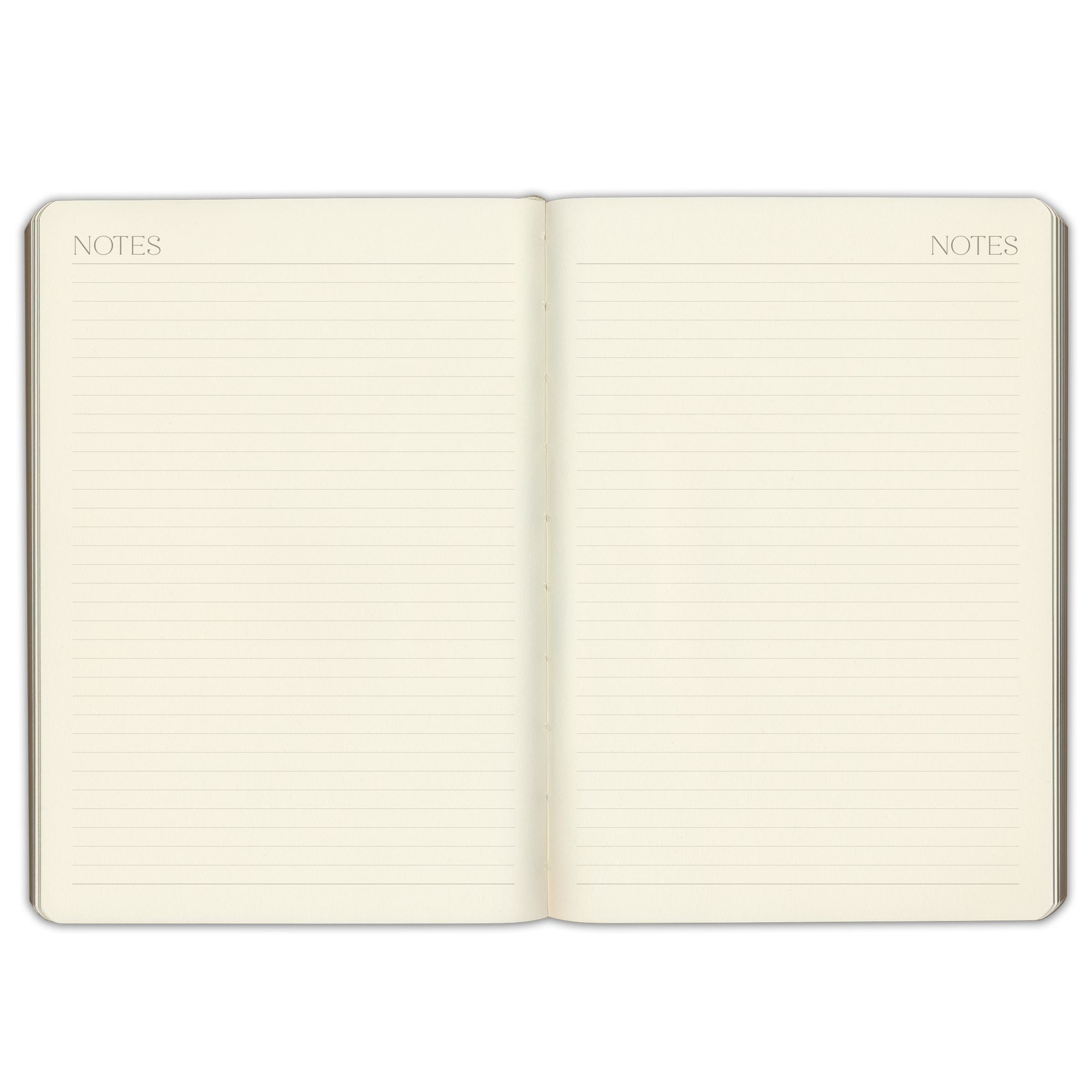 2027 Paper Source Black Weekly Desk Planner