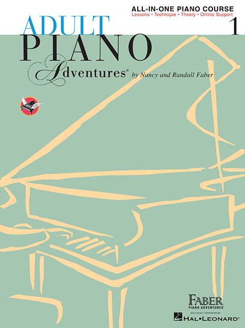 Adult Piano Adventures All-in-One Piano Course Book 1 - Book/Online Audio