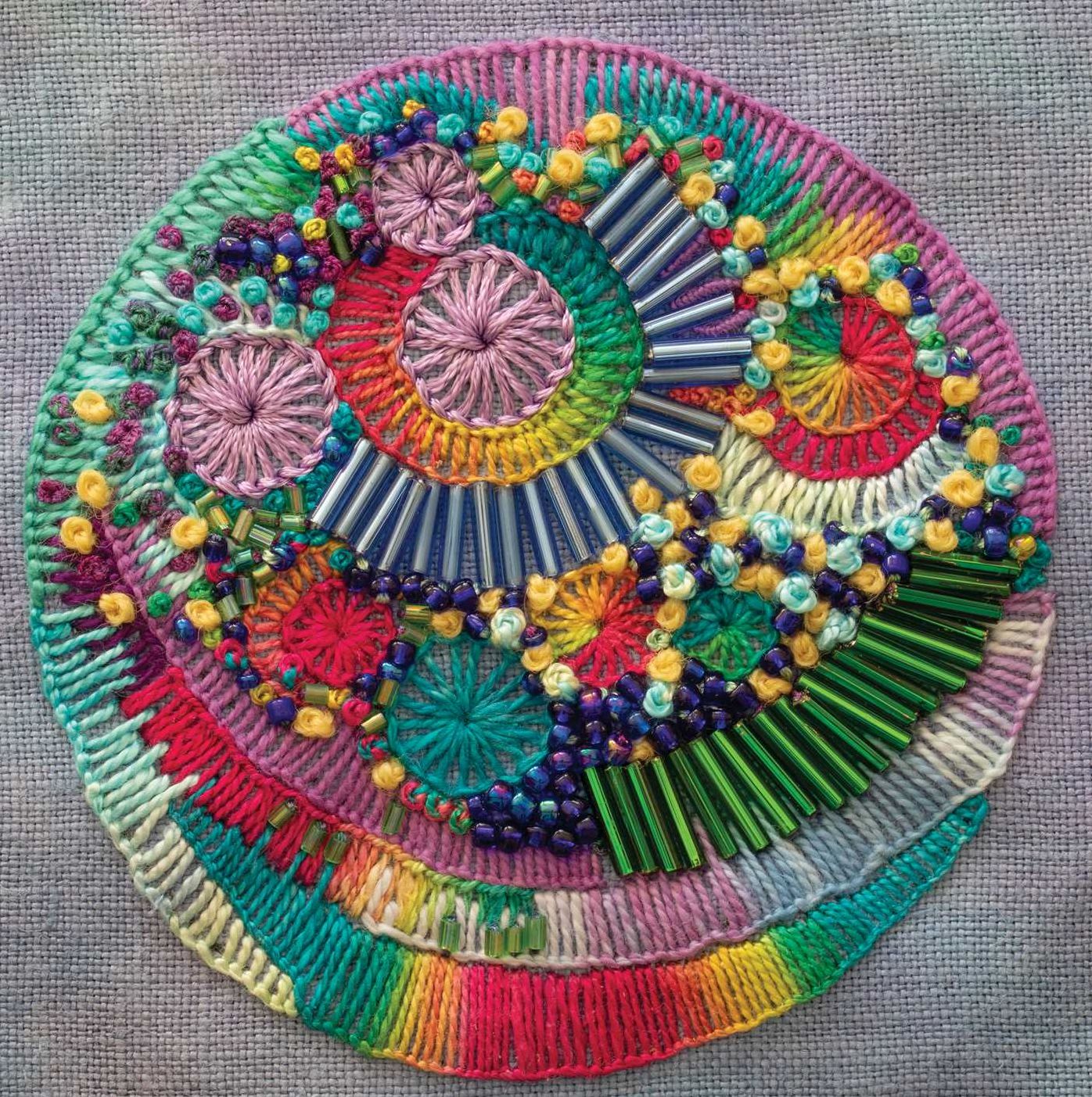 Creative Stitches for Contemporary Embroidery: Visual Guide to 120 Essential Stitches for Stunning Designs