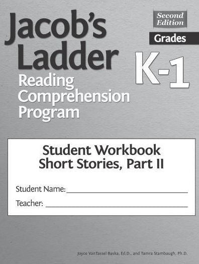 Jacob's Ladder Reading Comprehension Program: Grades K-1, Student Workbooks, Short Stories, Part II (Set of 5)