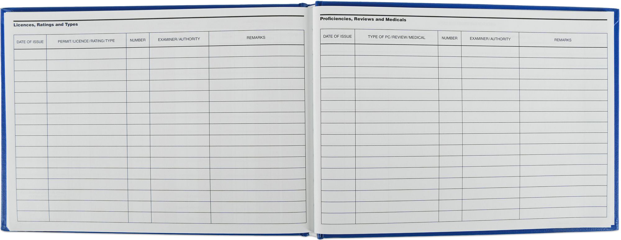 The Standard EASA FCL-Compliant Pilot Log: ASA-SP-EASA