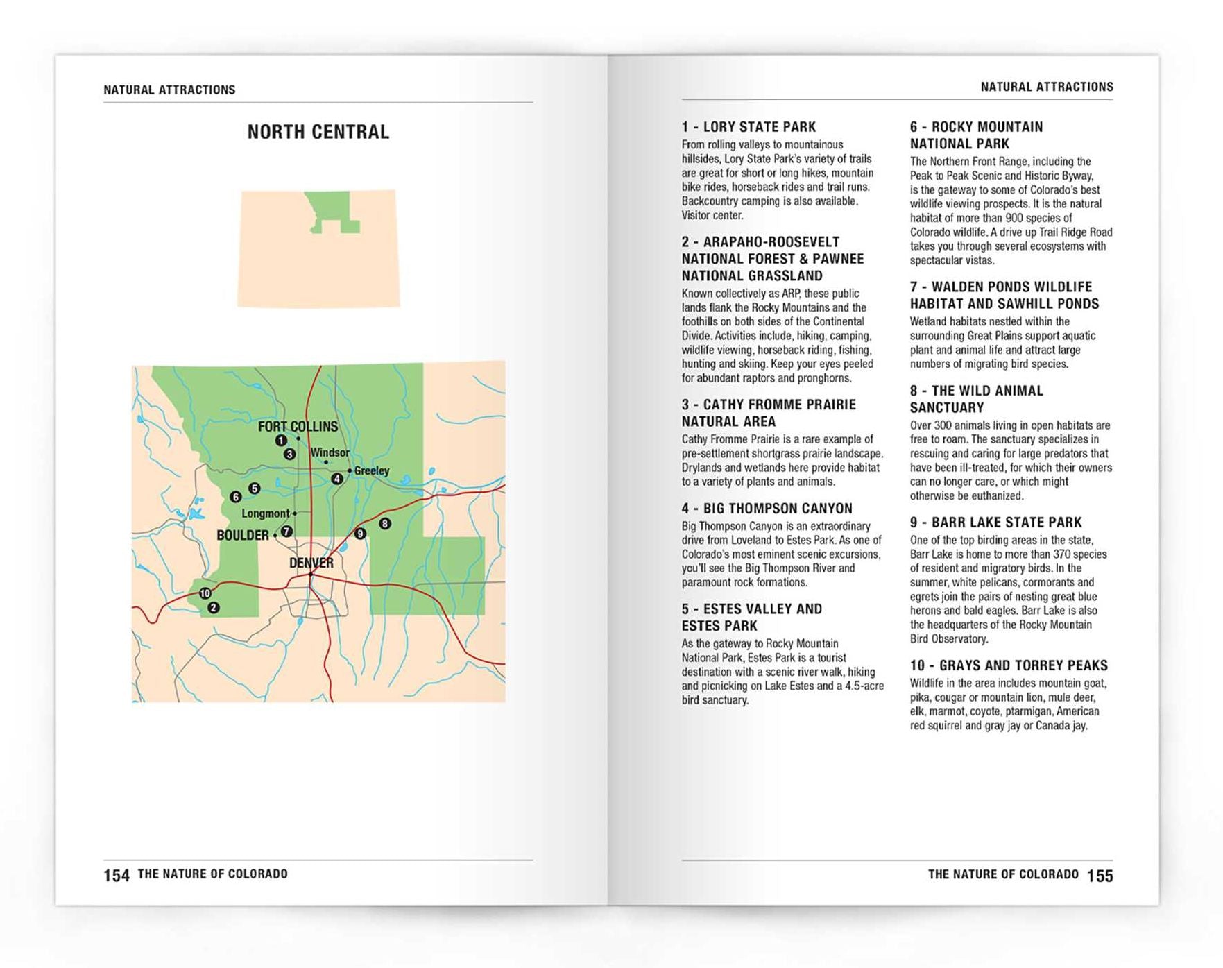Nature of Colorado: An Introduction to Familiar Plants, Animals & Outstanding Natural Attractions
