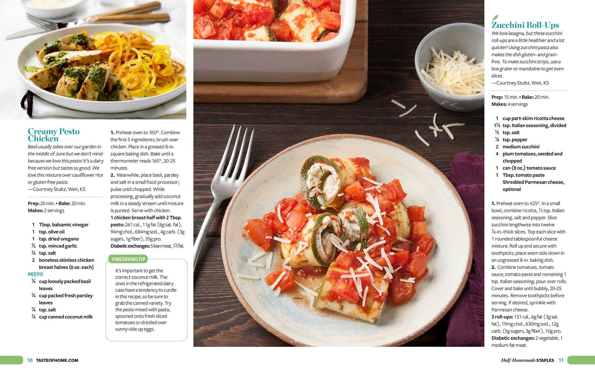 Taste of Home Light & Easy Weeknight Cooking: 307 Healthy Recipes for Quick & Delicious Meals