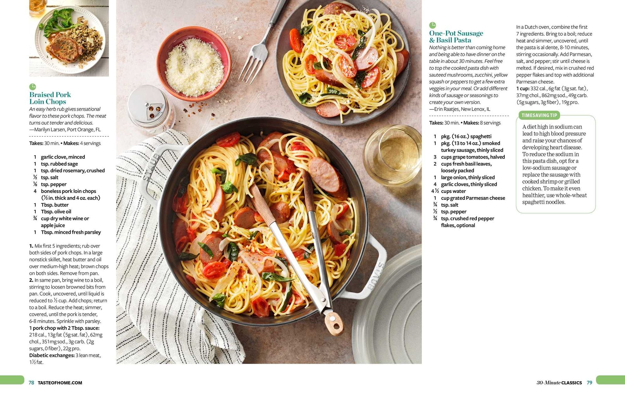 Taste of Home Light & Easy Weeknight Cooking: 307 Healthy Recipes for Quick & Delicious Meals