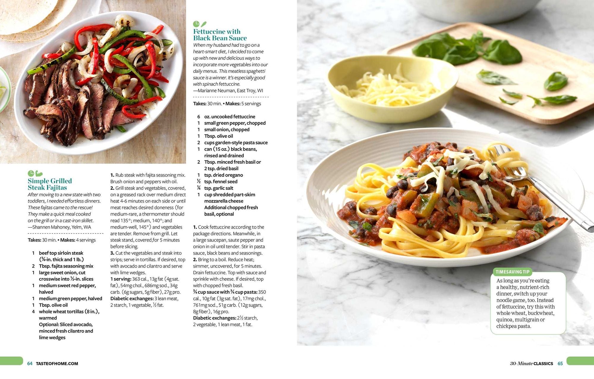 Taste of Home Light & Easy Weeknight Cooking: 307 Healthy Recipes for Quick & Delicious Meals