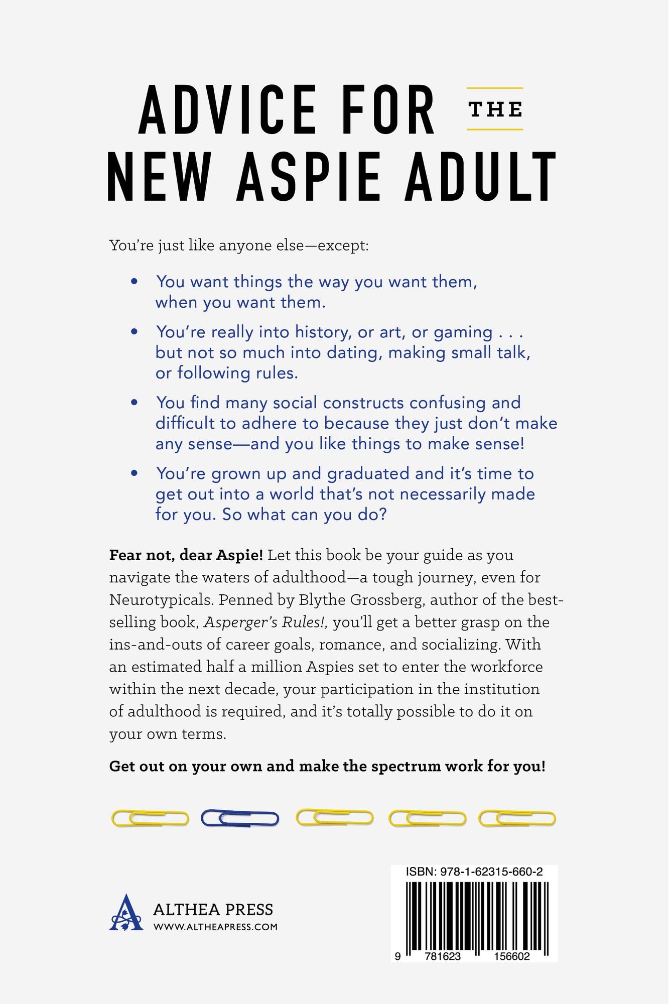 Aspergers and Adulthood: A Guide to Working, Loving, and Living With Aspergers Syndrome