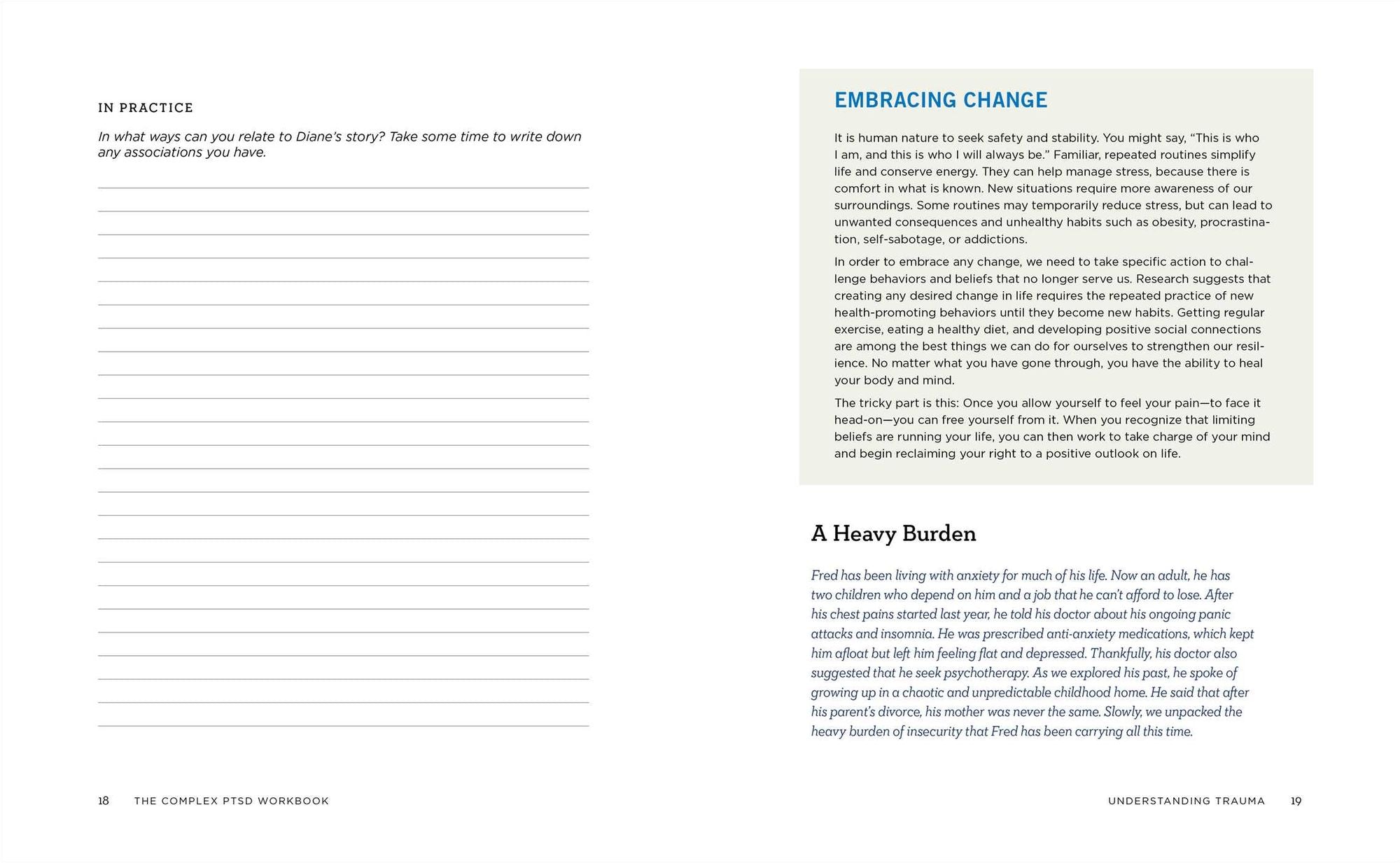 The Complex PTSD Workbook: A Mind-Body Approach to Regaining Emotional Control and Becoming Whole