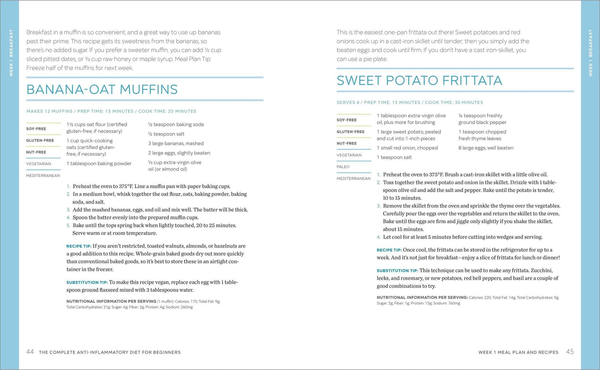 The Complete Anti-Inflammatory Diet for Beginners: A No-Stress Meal Plan with Easy Recipes to Heal the Immune System
