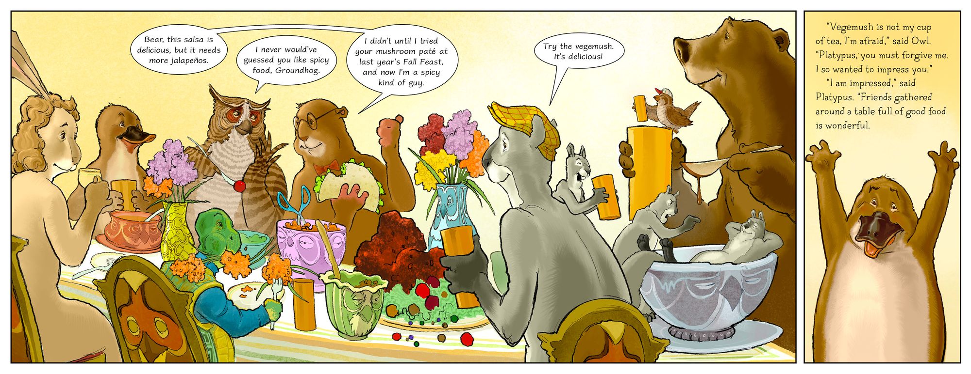 Owl's Fall Feast Fiasco