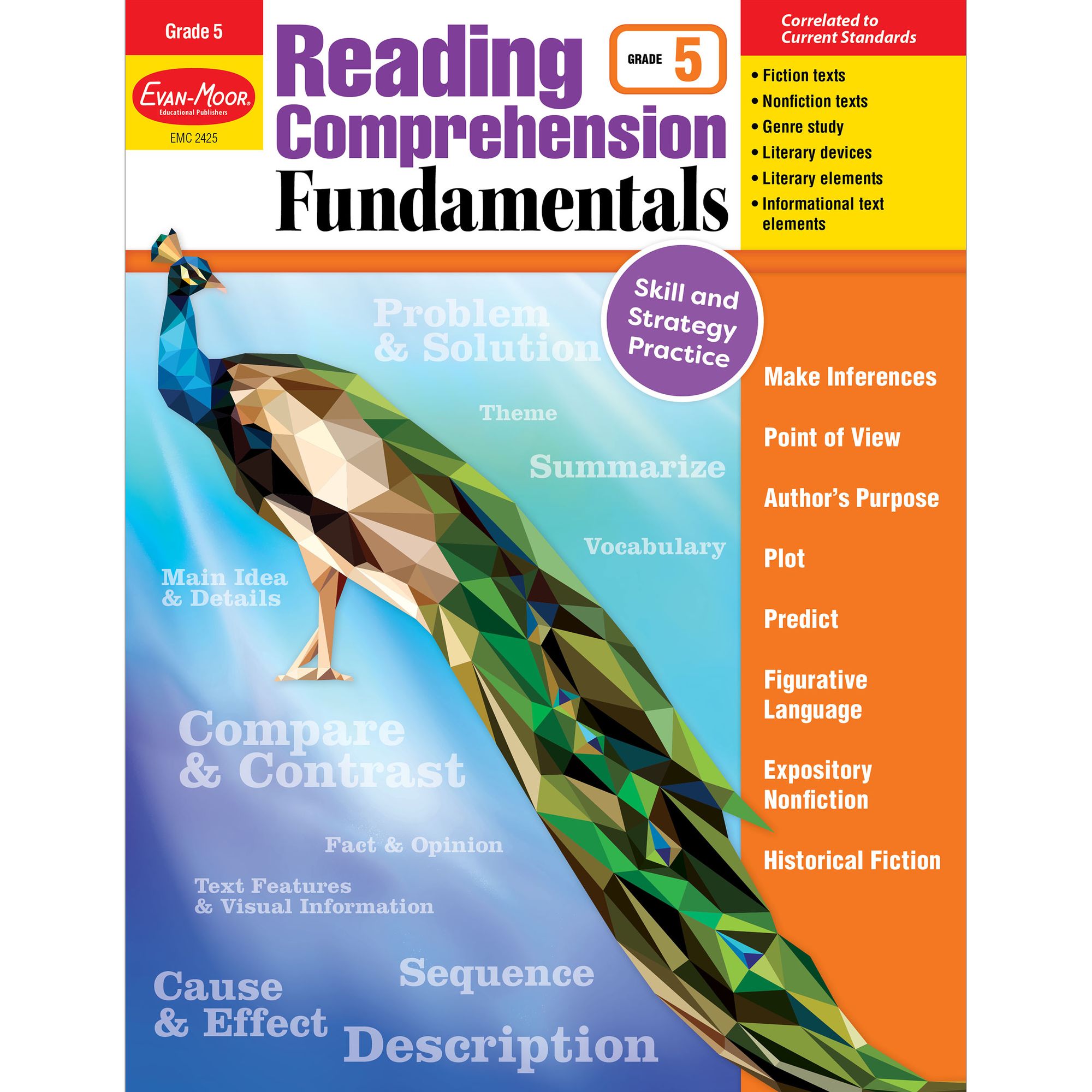 Reading Comprehension Fundamentals, Grade 5