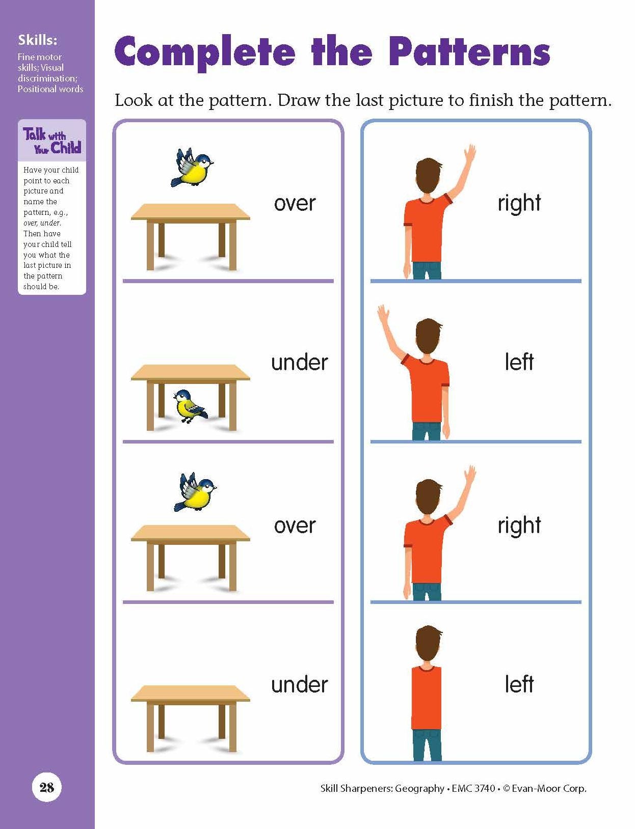 Skill Sharpeners: Geography, Grade K