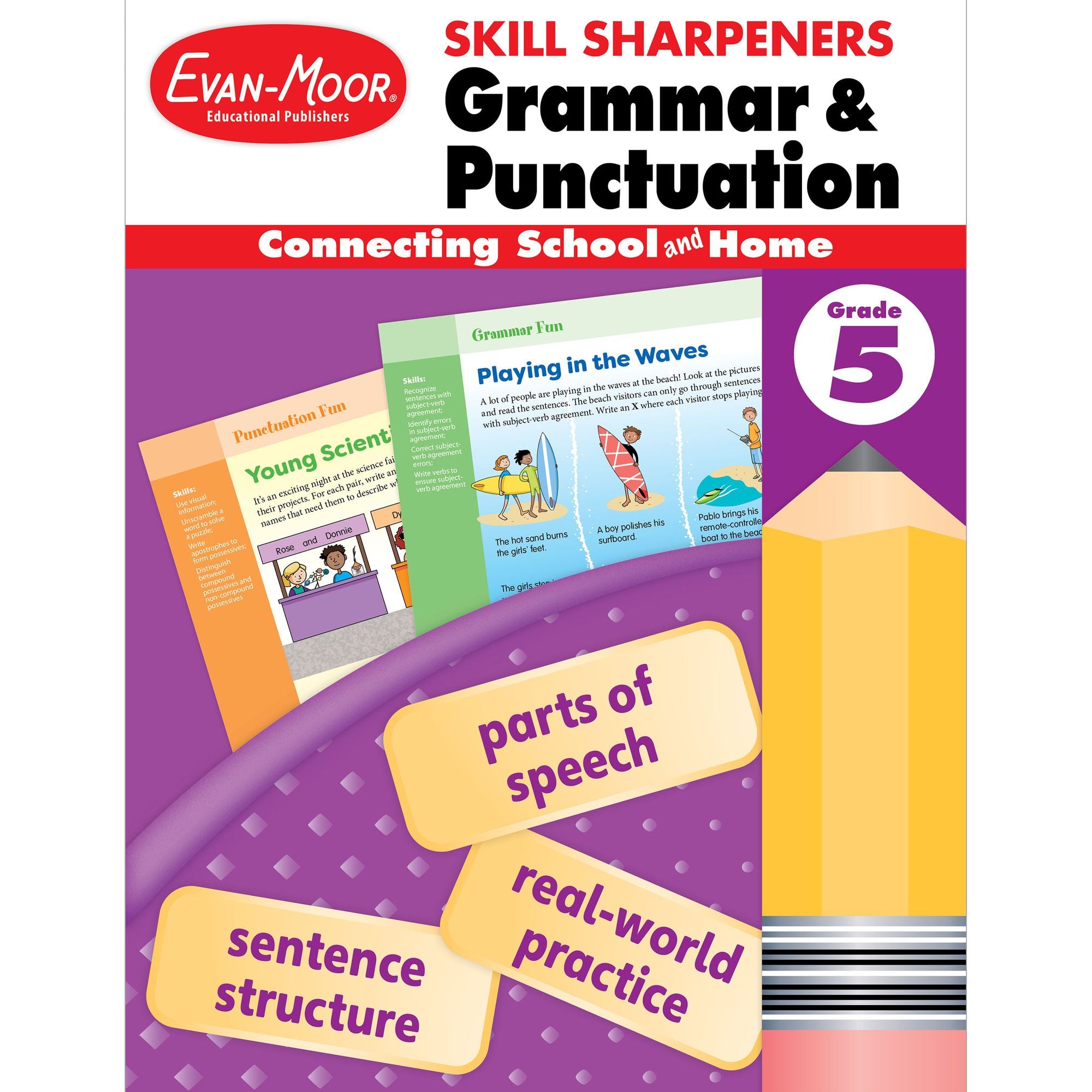 Skill Sharpeners: Grammar And Punctuation, Grade 5
