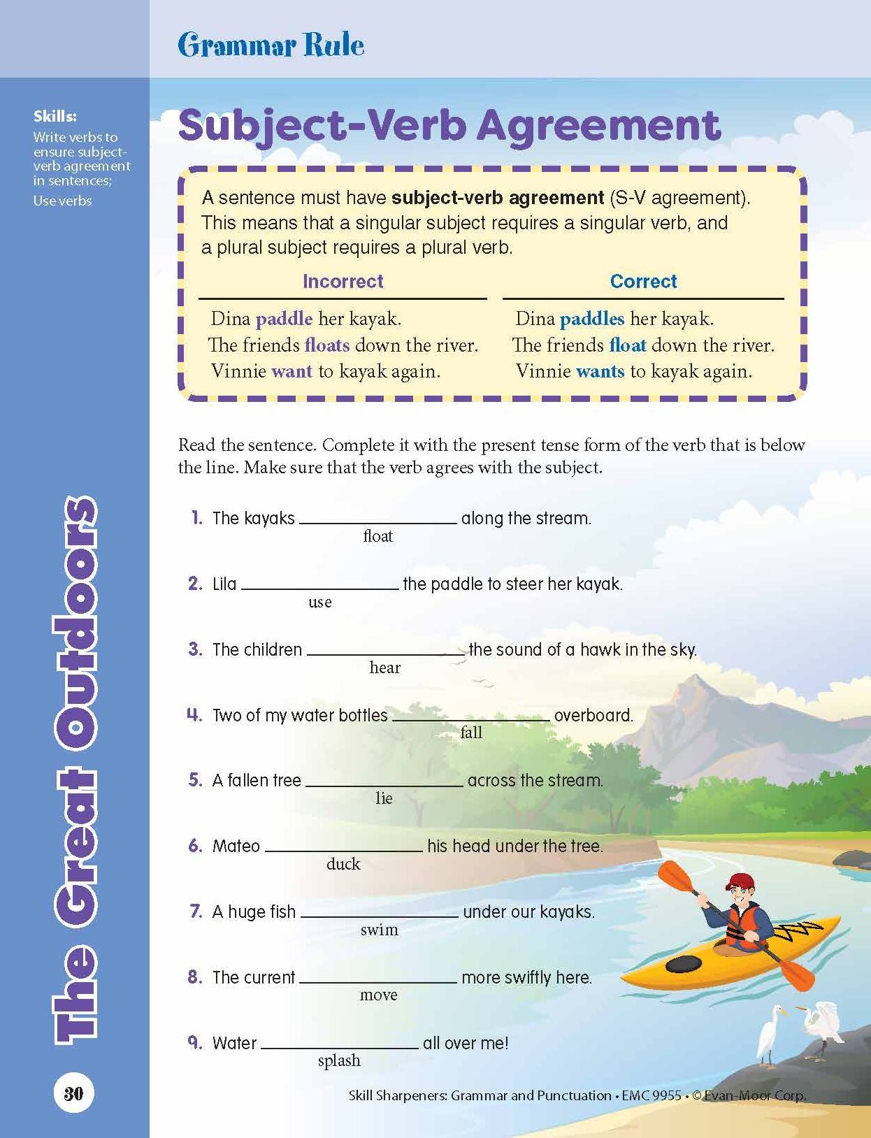 Skill Sharpeners: Grammar And Punctuation, Grade 5