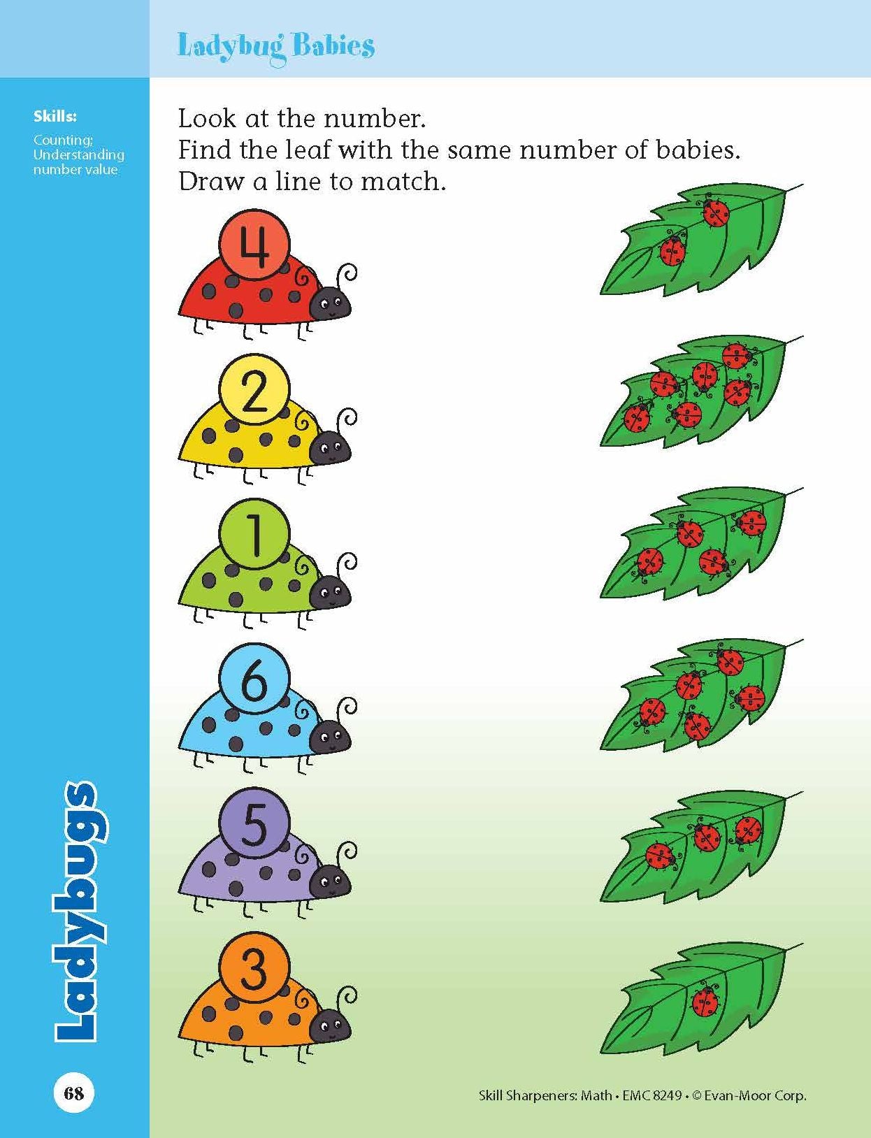 Skill Sharpeners: Math, Grade Prek